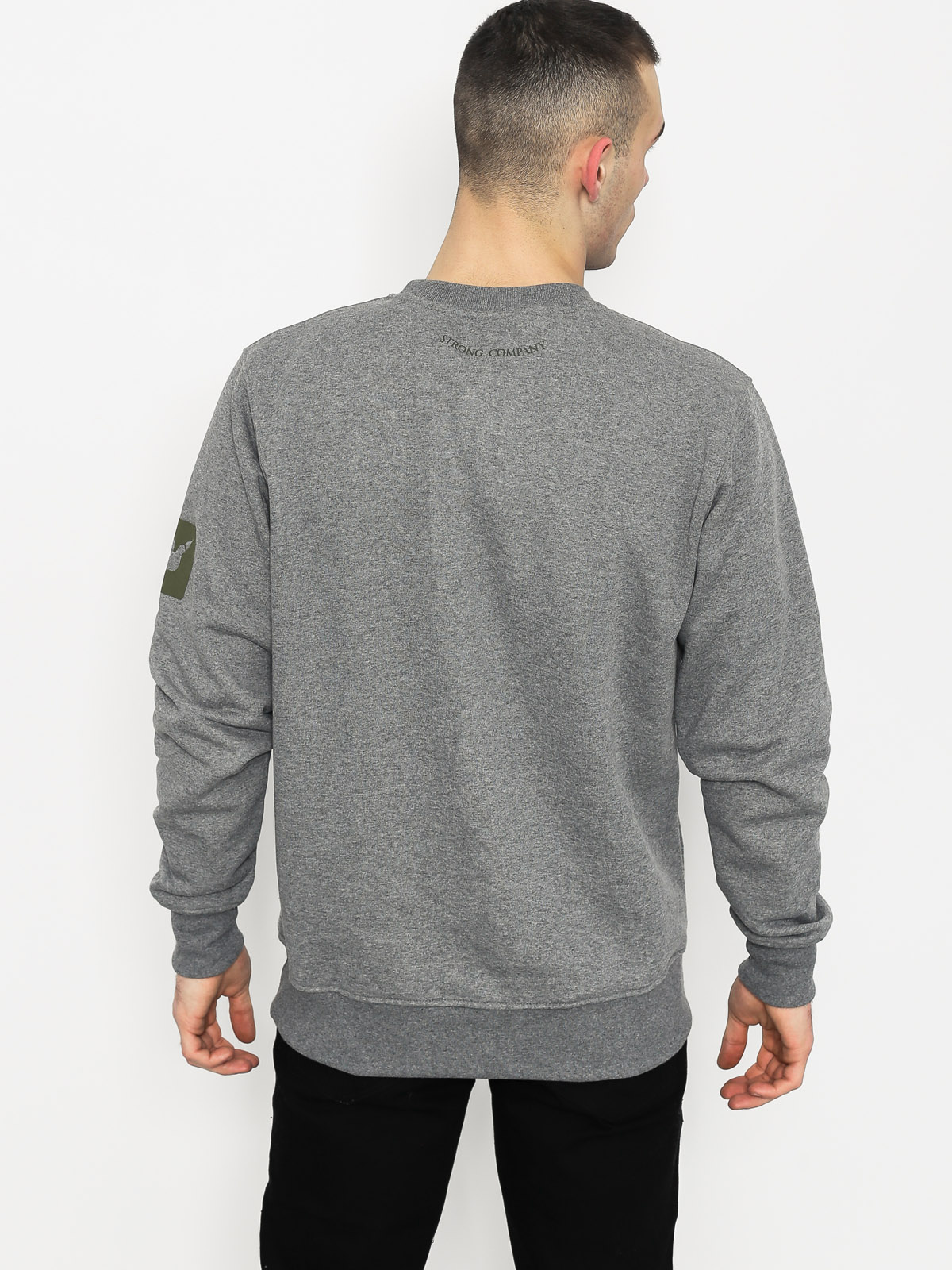 Mikina Nervous Back To (grey)