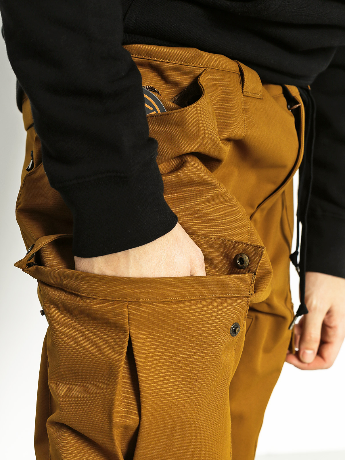 Pánské Snowboardové kalhoty  Airblaster Freedom Cargo (dark khaki)