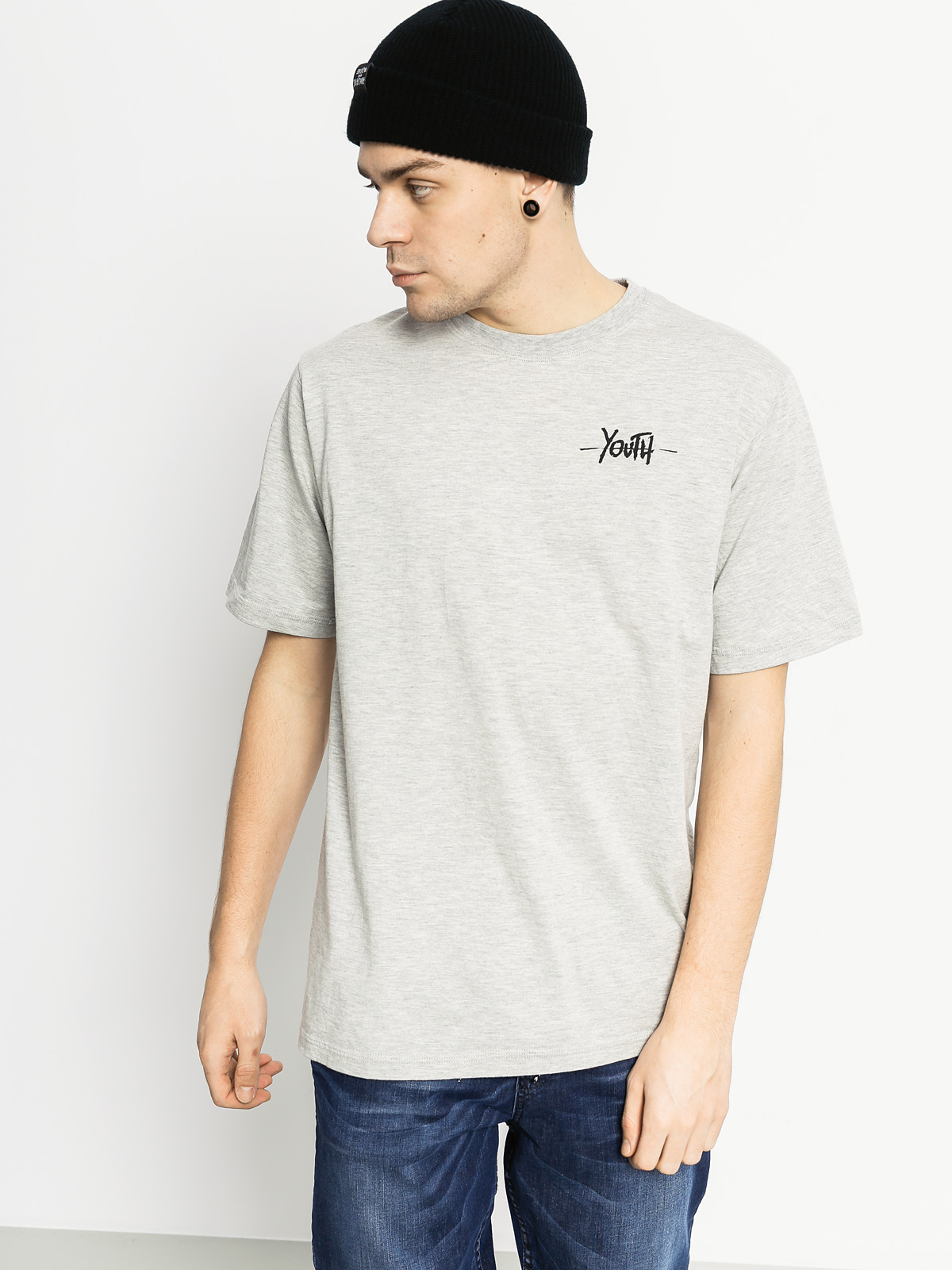 Tričko Youth Skateboards The Fool (grey)