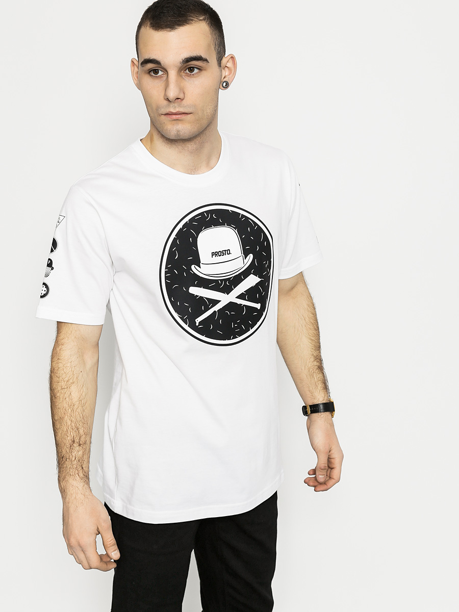 Tričko Prosto Clockwork (white)