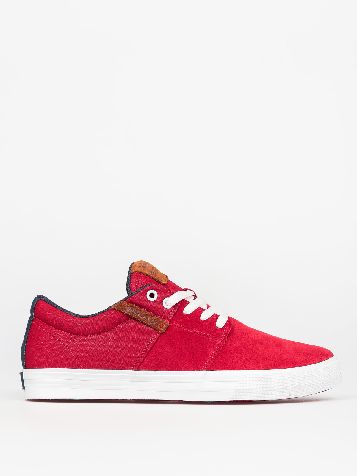 Boty Supra Stacks Vulc II (red/navy white)