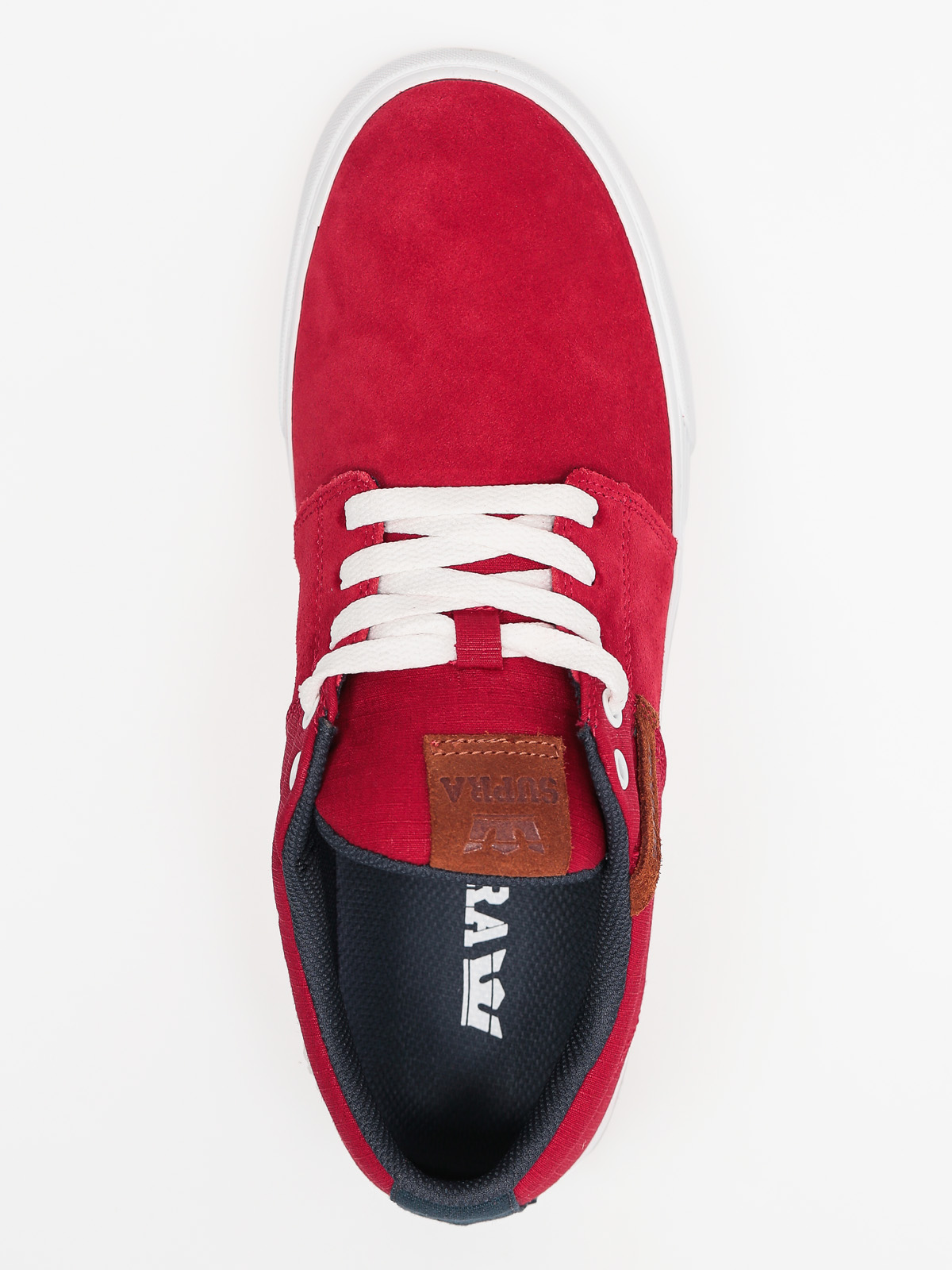 Boty Supra Stacks Vulc II (red/navy white)