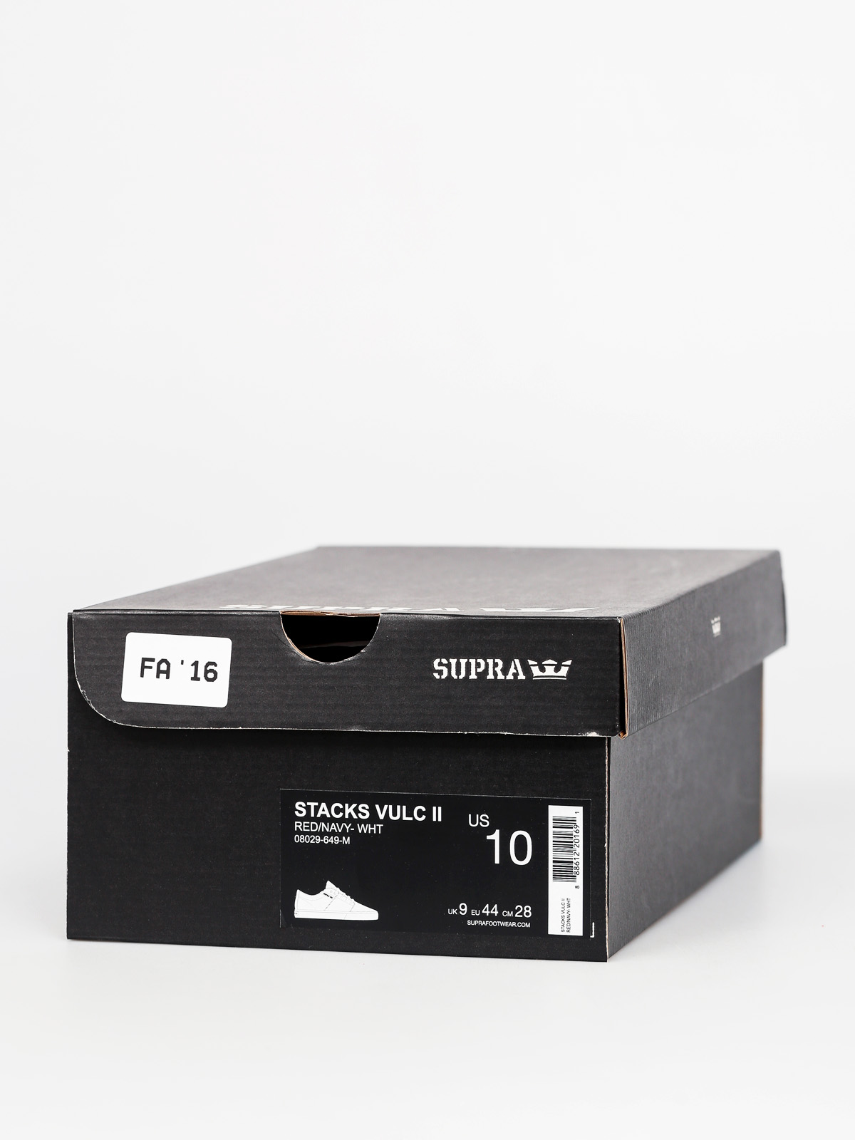 Boty Supra Stacks Vulc II (red/navy white)