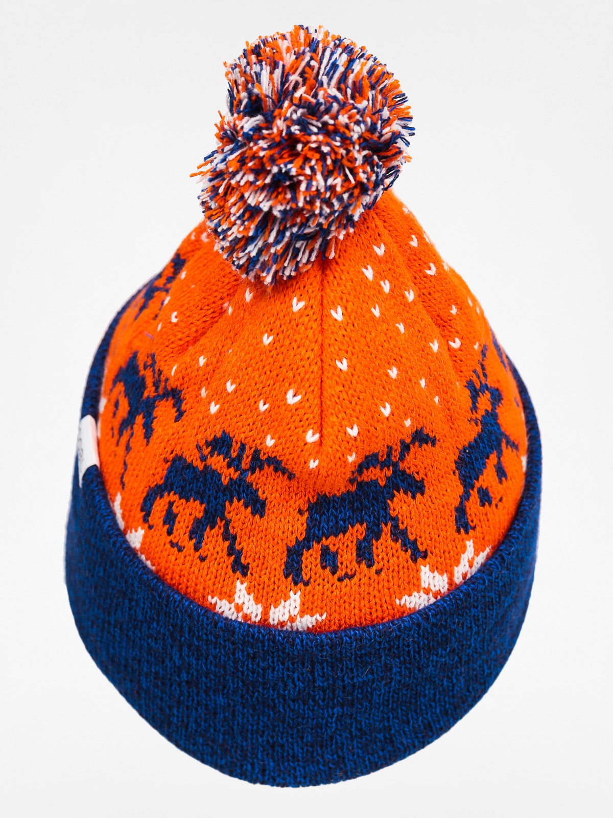 Čepice Coal The Lodge (royal/navy marl)