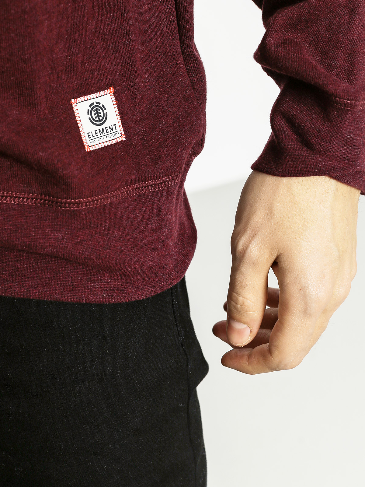 Mikina Element Cornell Overdye Cr (napa red)