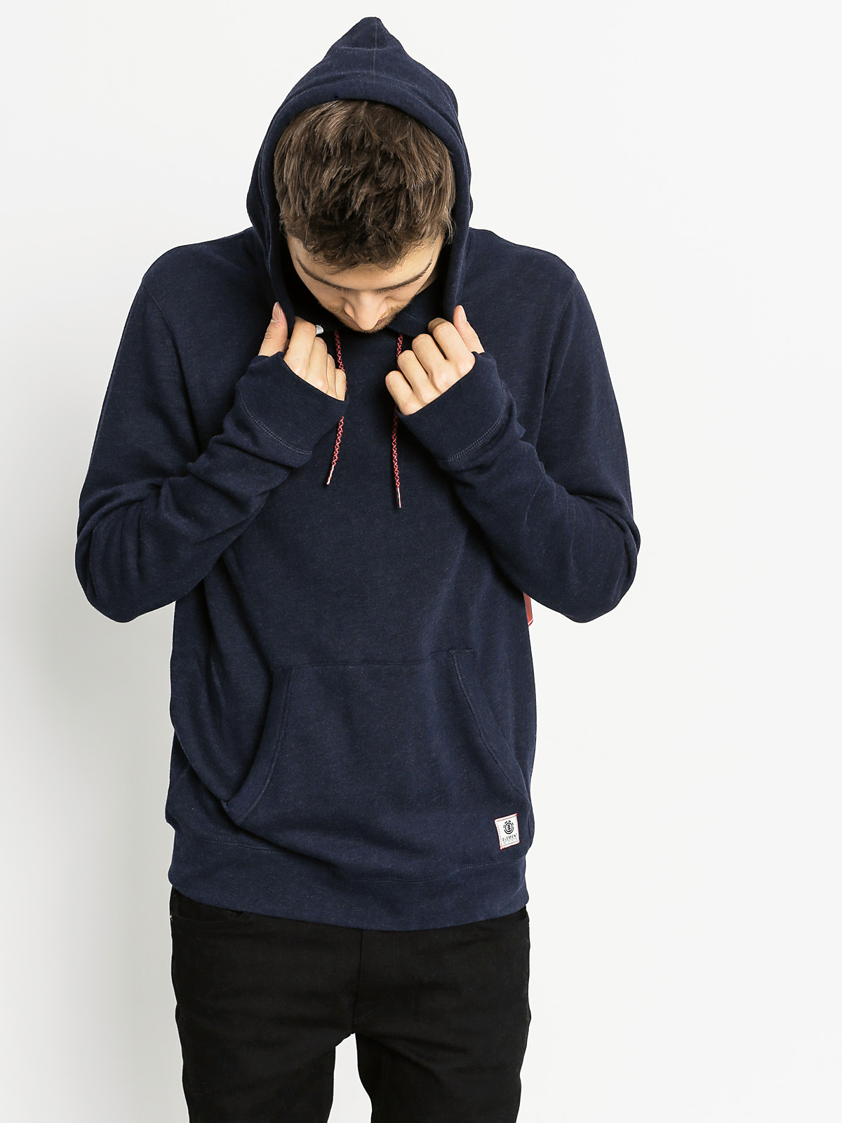 Mikina s kapucí Element Cornell Overdye HD (eclipse navy)