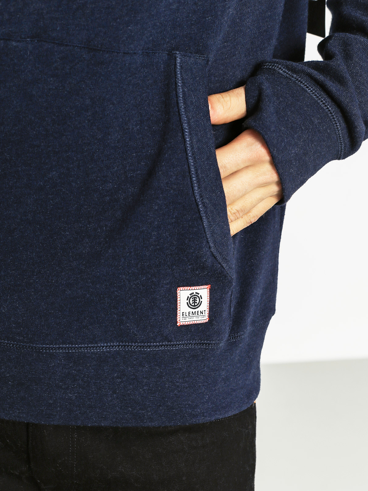 Mikina s kapucí Element Cornell Overdye HD (eclipse navy)