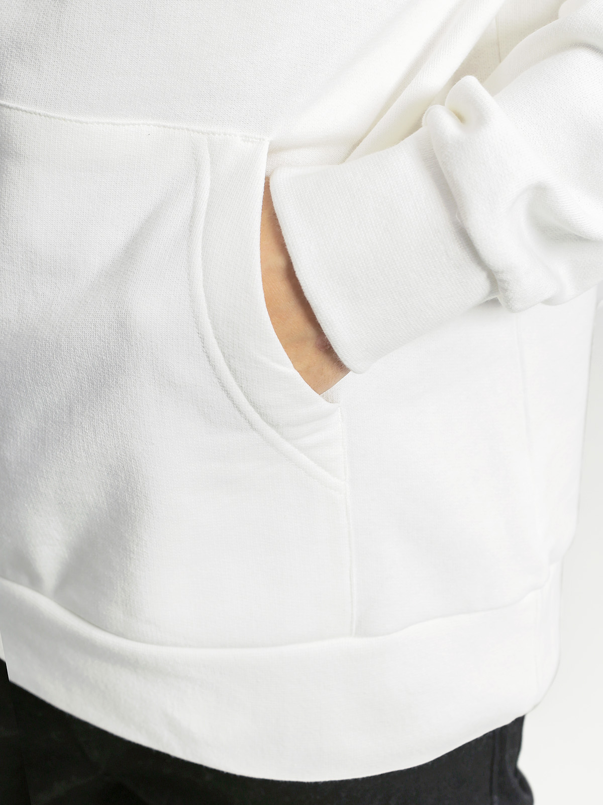 Mikina s kapucí Element Hilton HD (optic white)