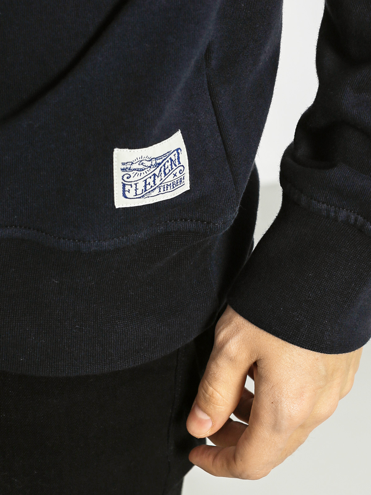 Mikina Element Timber Cr (flint black)