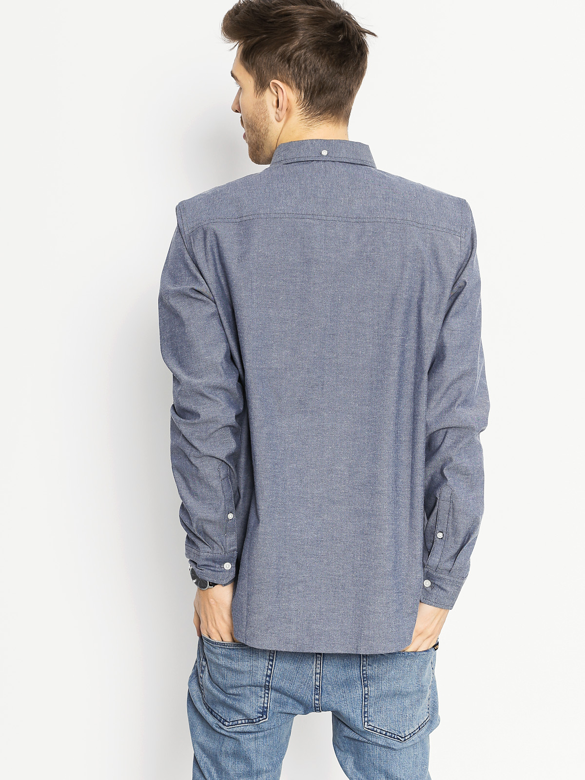 Košile Element Barker LS (eclipse navy)