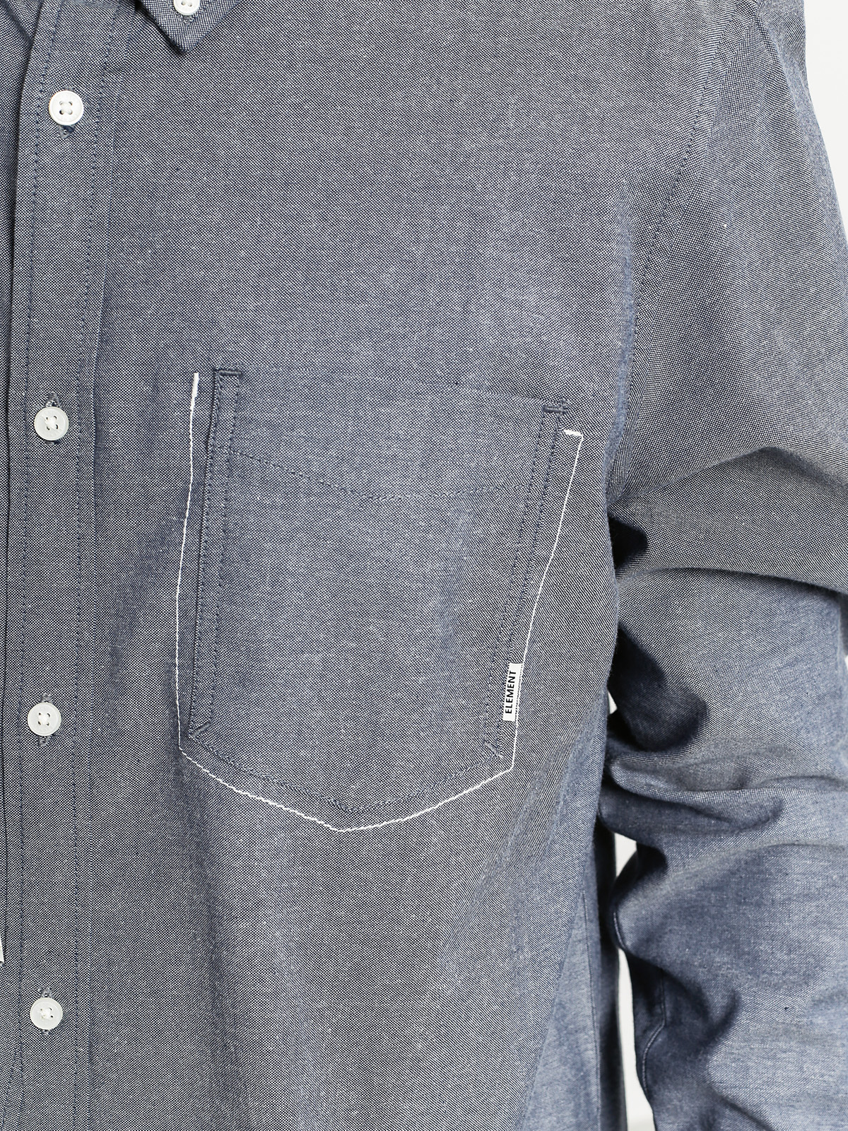 Košile Element Barker LS (eclipse navy)