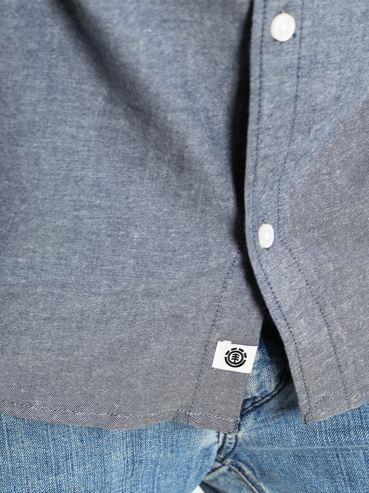 Košile Element Barker LS (eclipse navy)