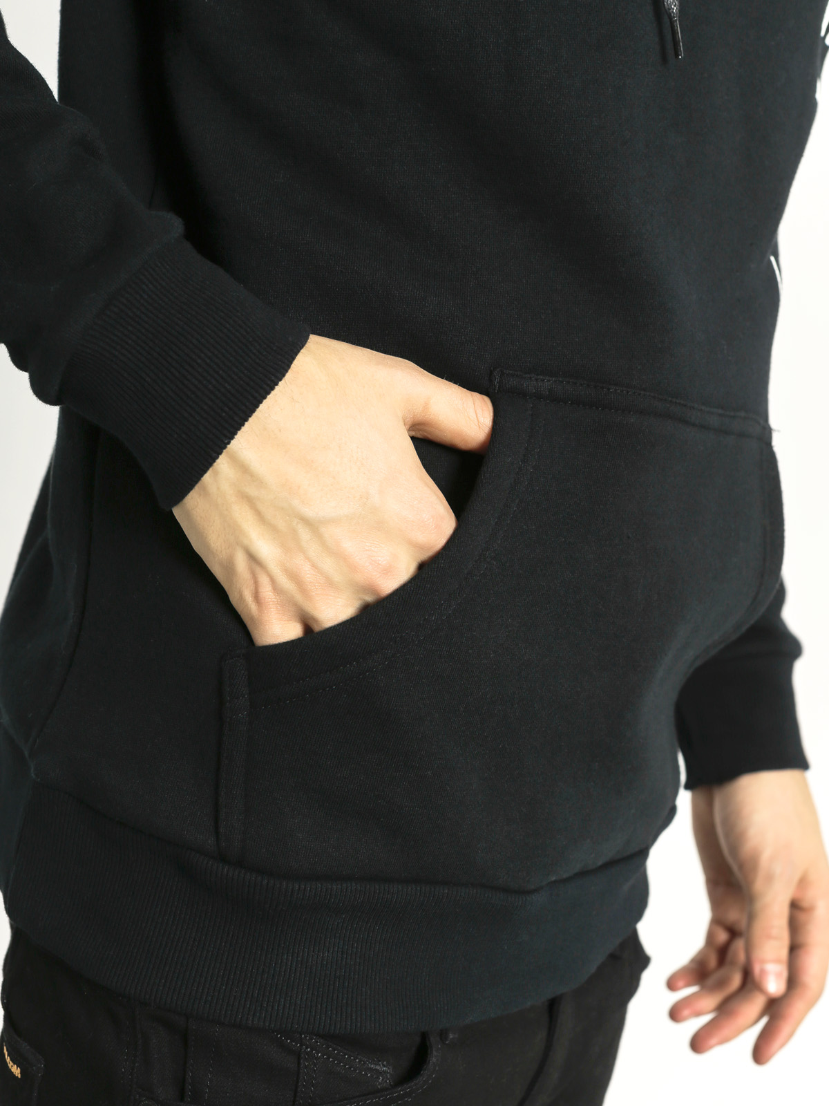 Mikina Kr3w Lockerdown (black/white)