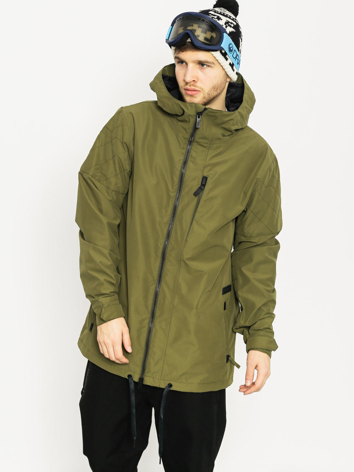 Pánská Snowboardová bunda Volcom Sid (olv)