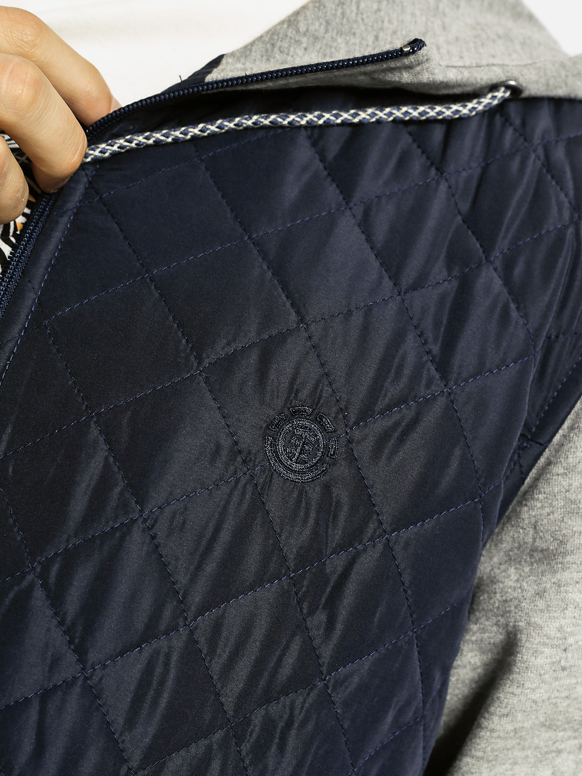 Mikina s kapucí Element Tadler (eclipse navy)