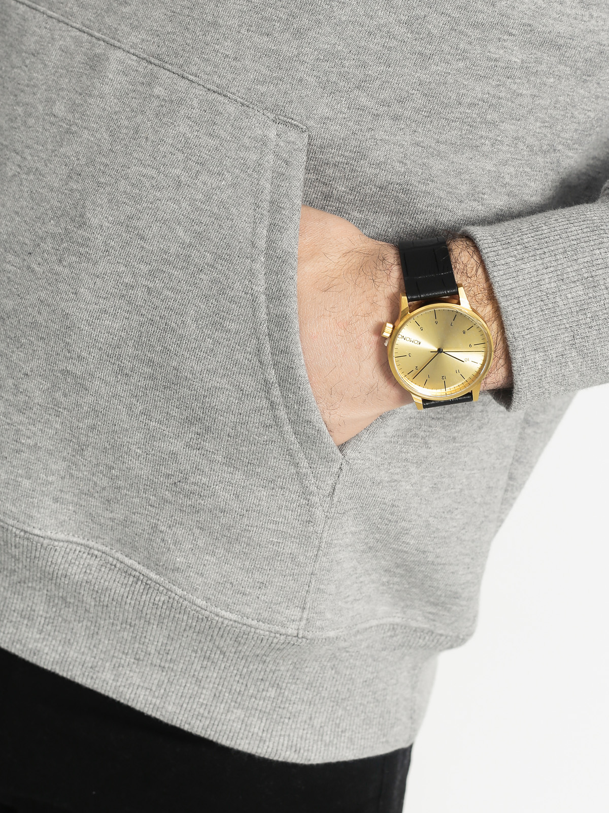 Mikina s kapucí Carhartt Yale Sweat HD (grey heather)