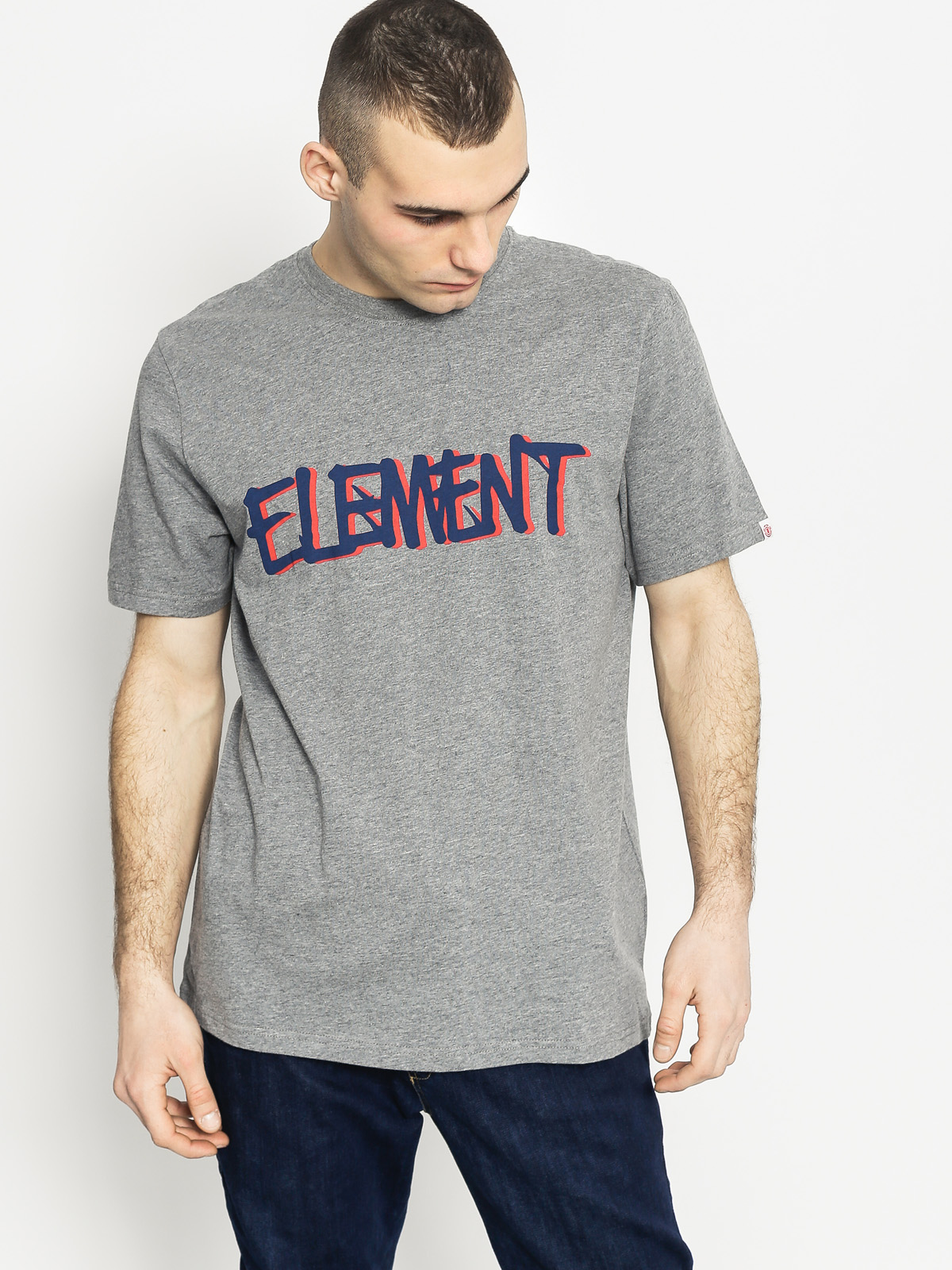 Tričko Element Word (grey heather)