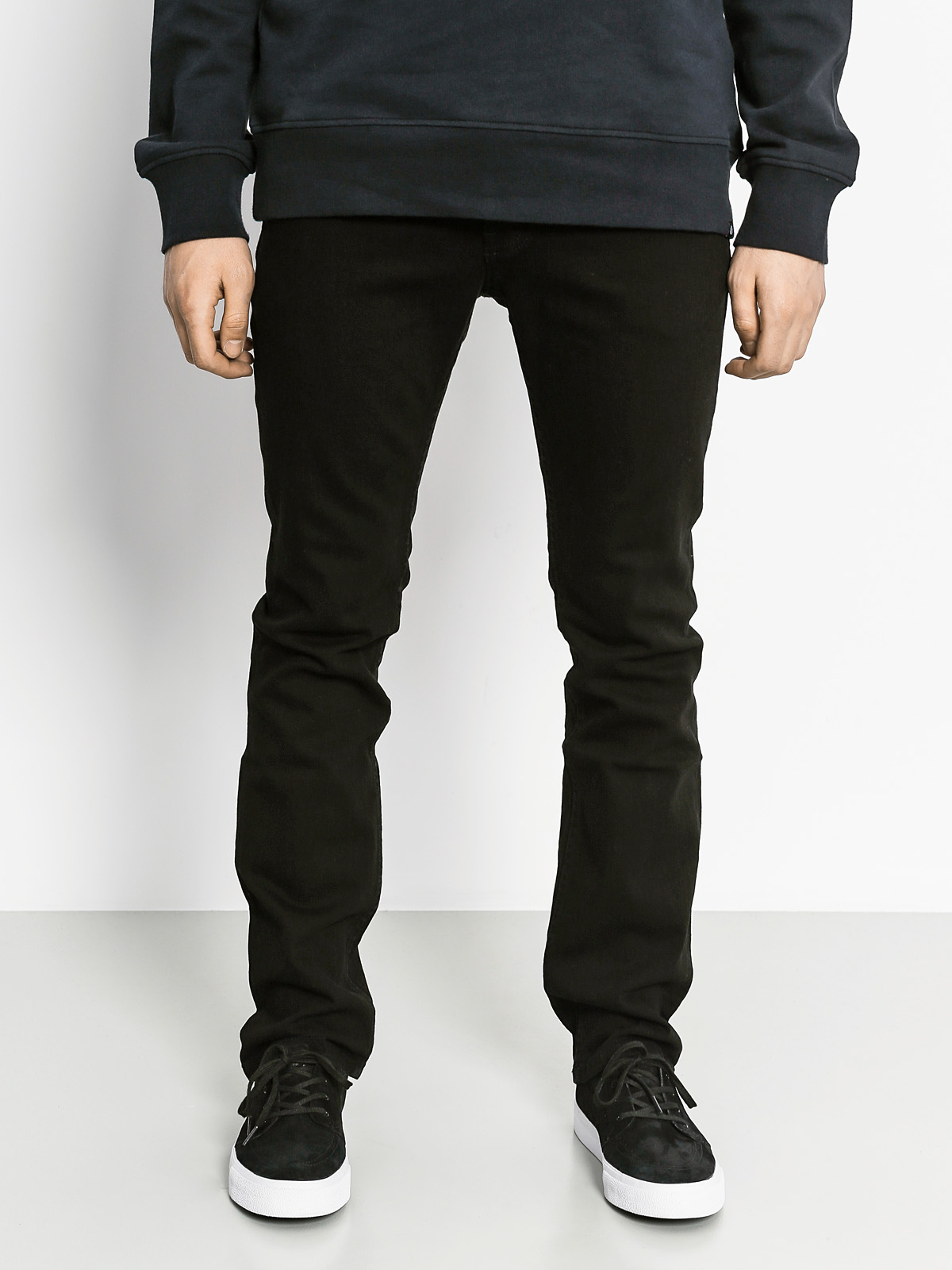 Kalhoty Kr3w K Slim (jet black)