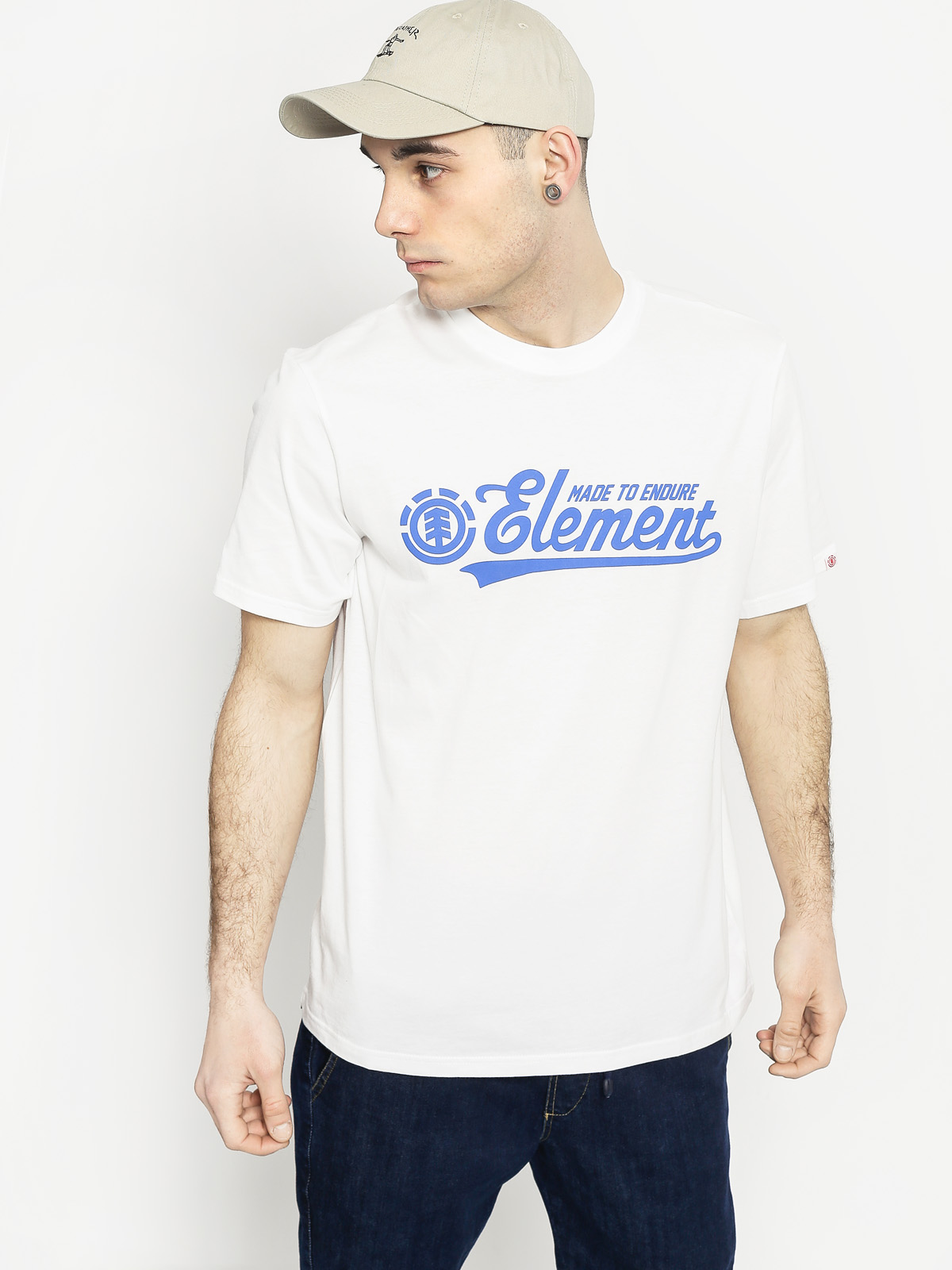 Tričko Element Signature (optic white)