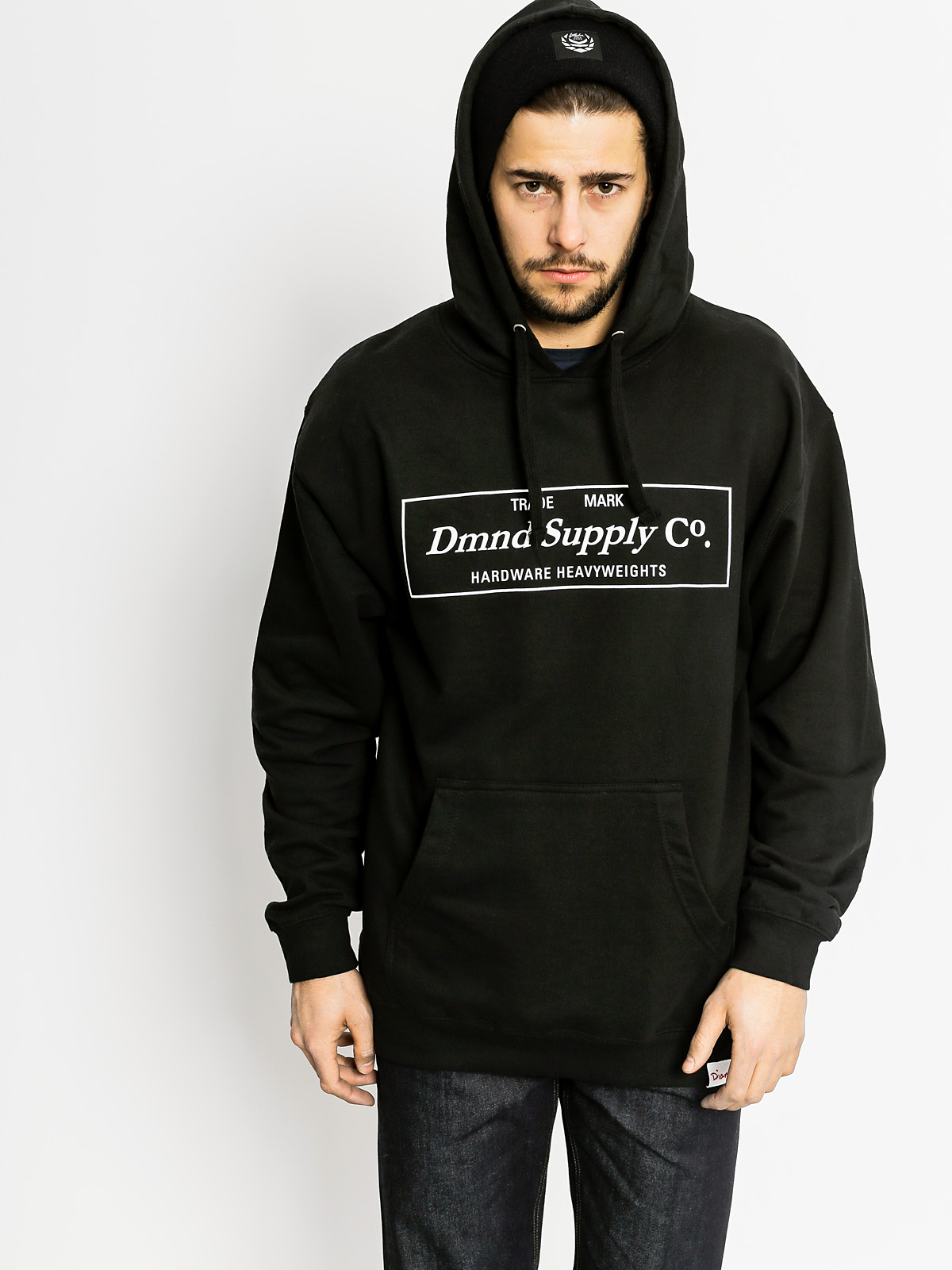 Mikina s kapucí Diamond Supply Co. Dmnd Supply HD (black)
