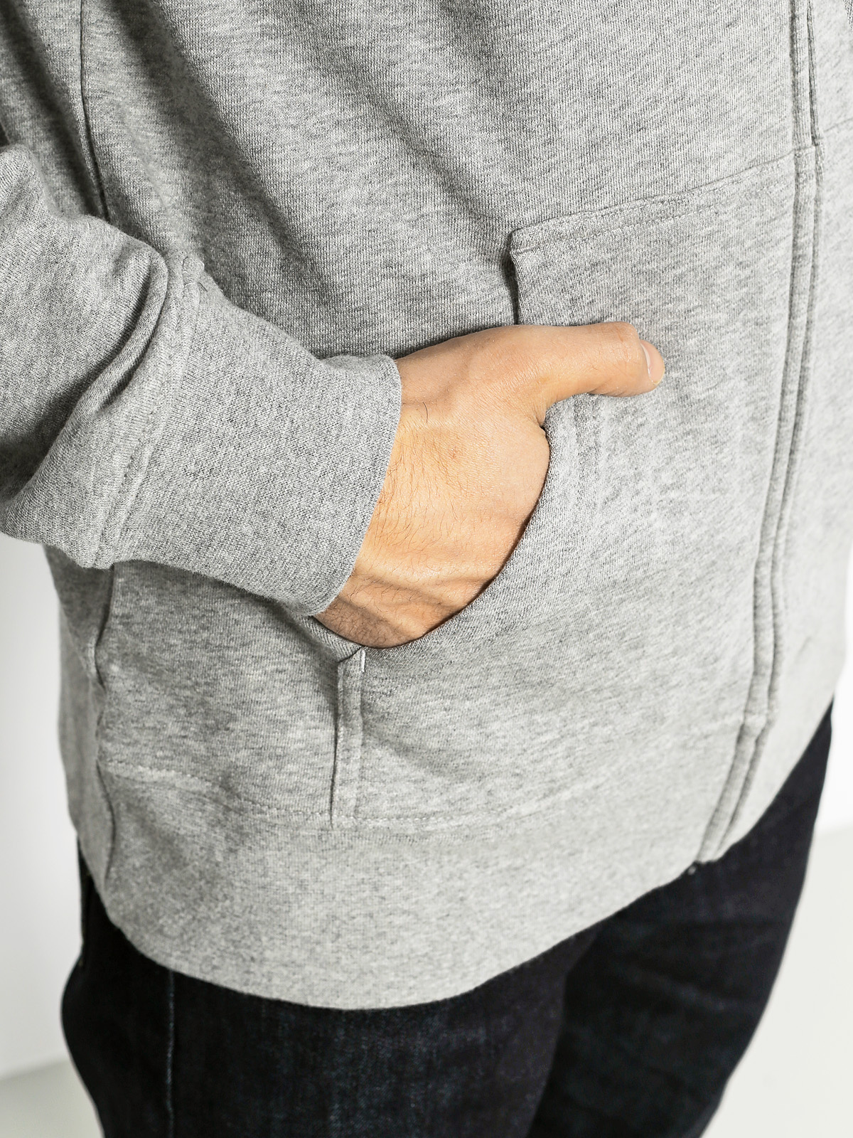 Mikina s kapucí Element Horizontal ZHD (grey heather)