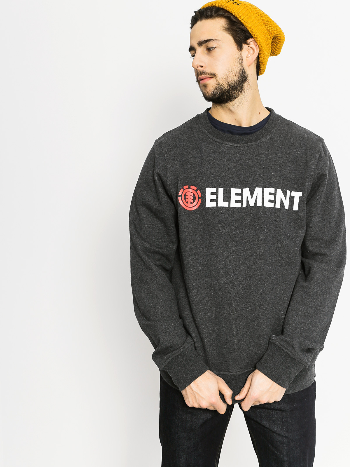 Mikina Element Horizontal Cr (charcoal heather)