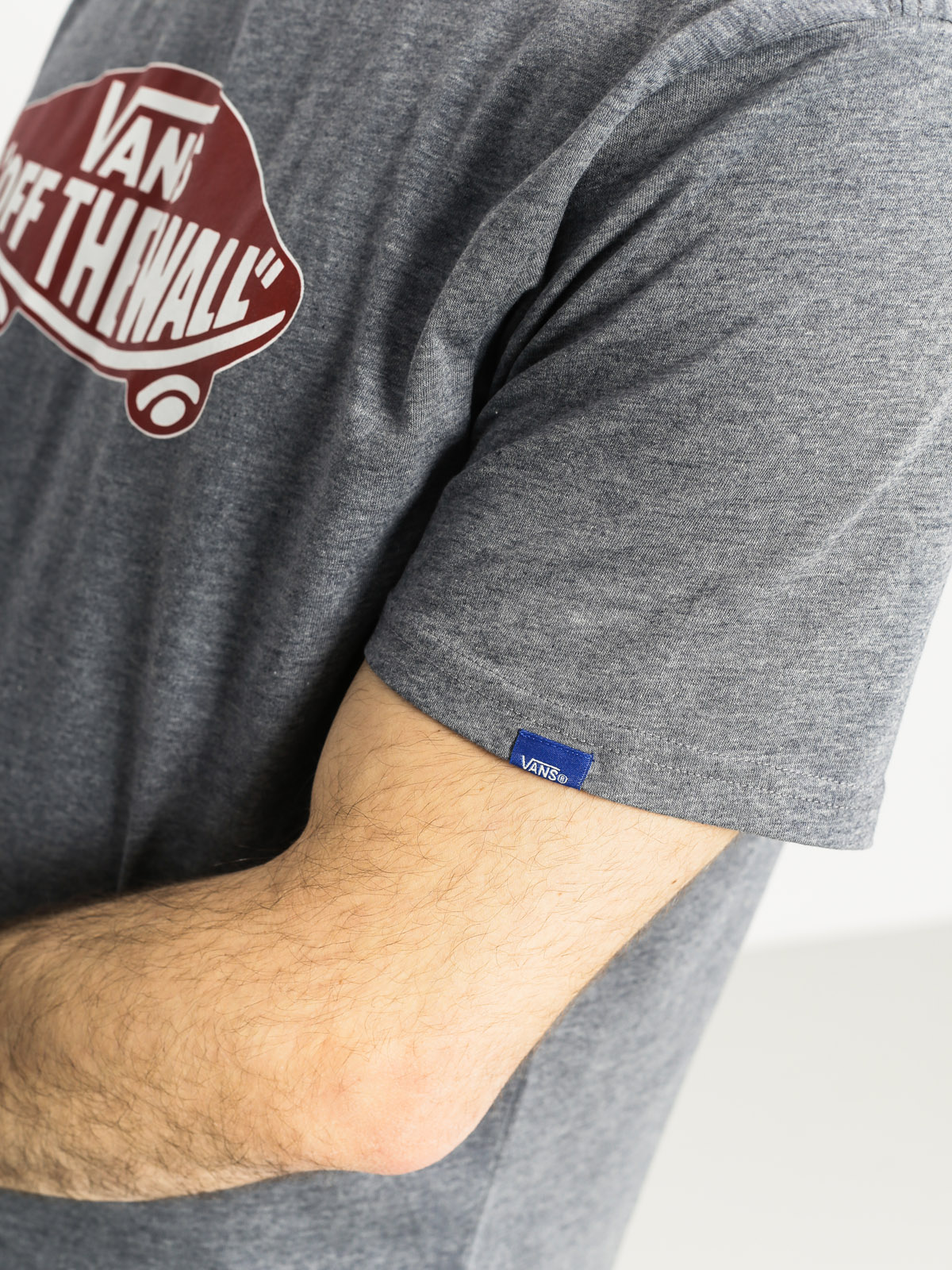 Tričko Vans Otw (heather grey/rhubarb)