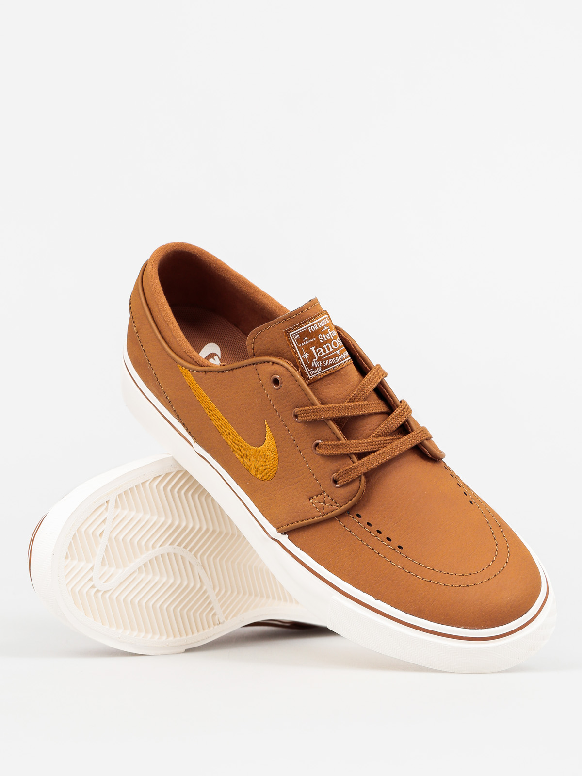 Boty Nike SB Zoom Stefan Janoski L (ale brown/desert ochre sail)