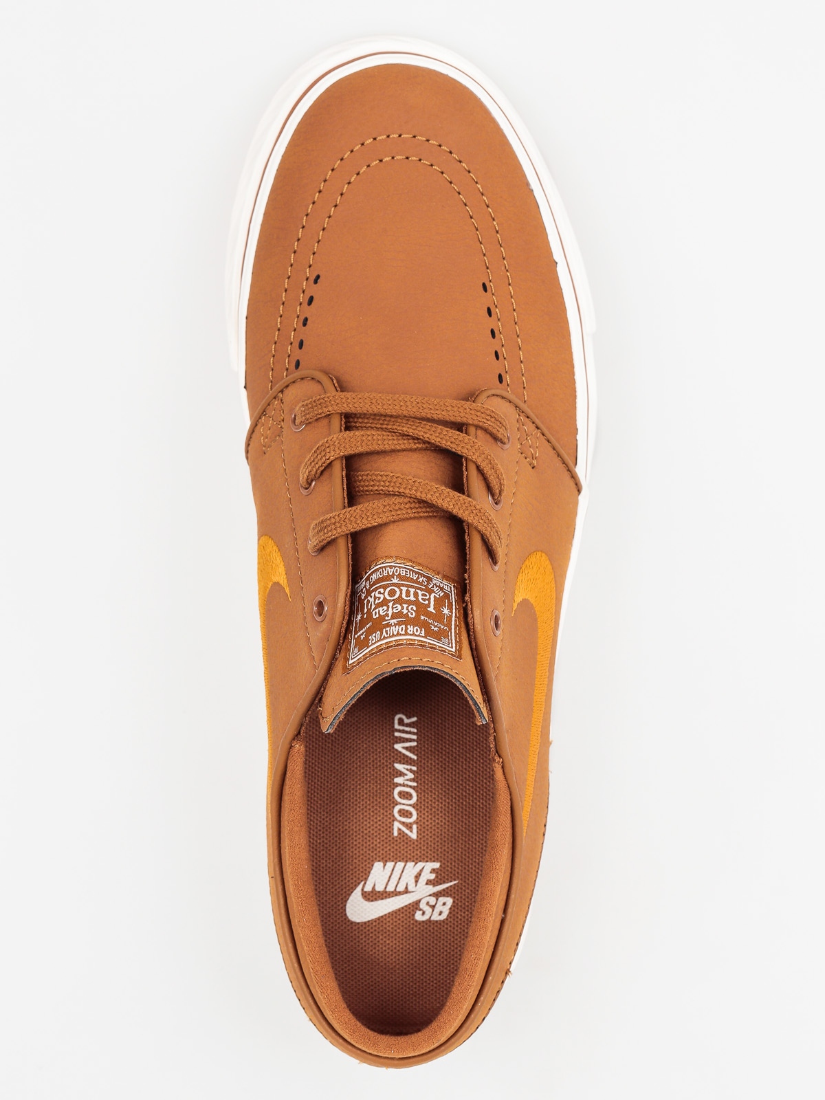 Boty Nike SB Zoom Stefan Janoski L (ale brown/desert ochre sail)