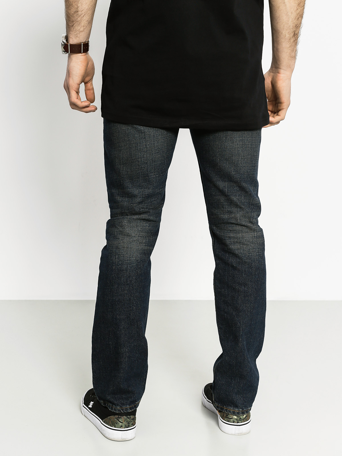 Kalhoty Vans V76 Skinny II (vintage blue)