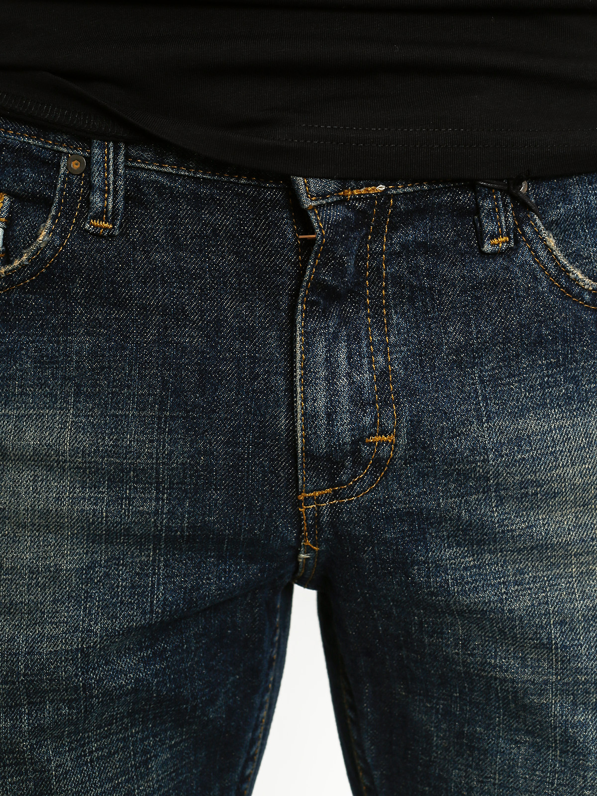 Kalhoty Vans V76 Skinny II (vintage blue)