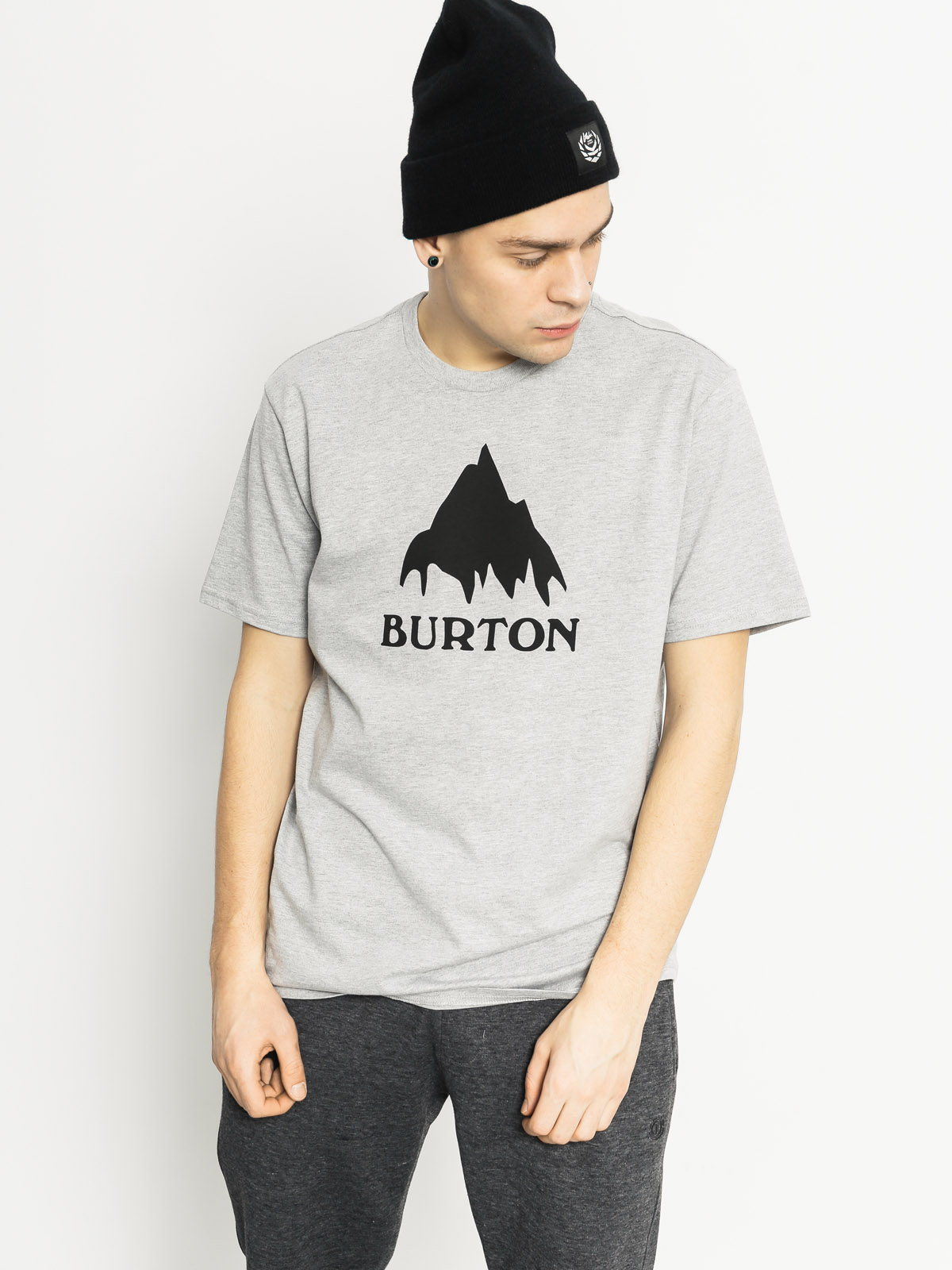 Tričko Burton Classic Mnt (gray heather)