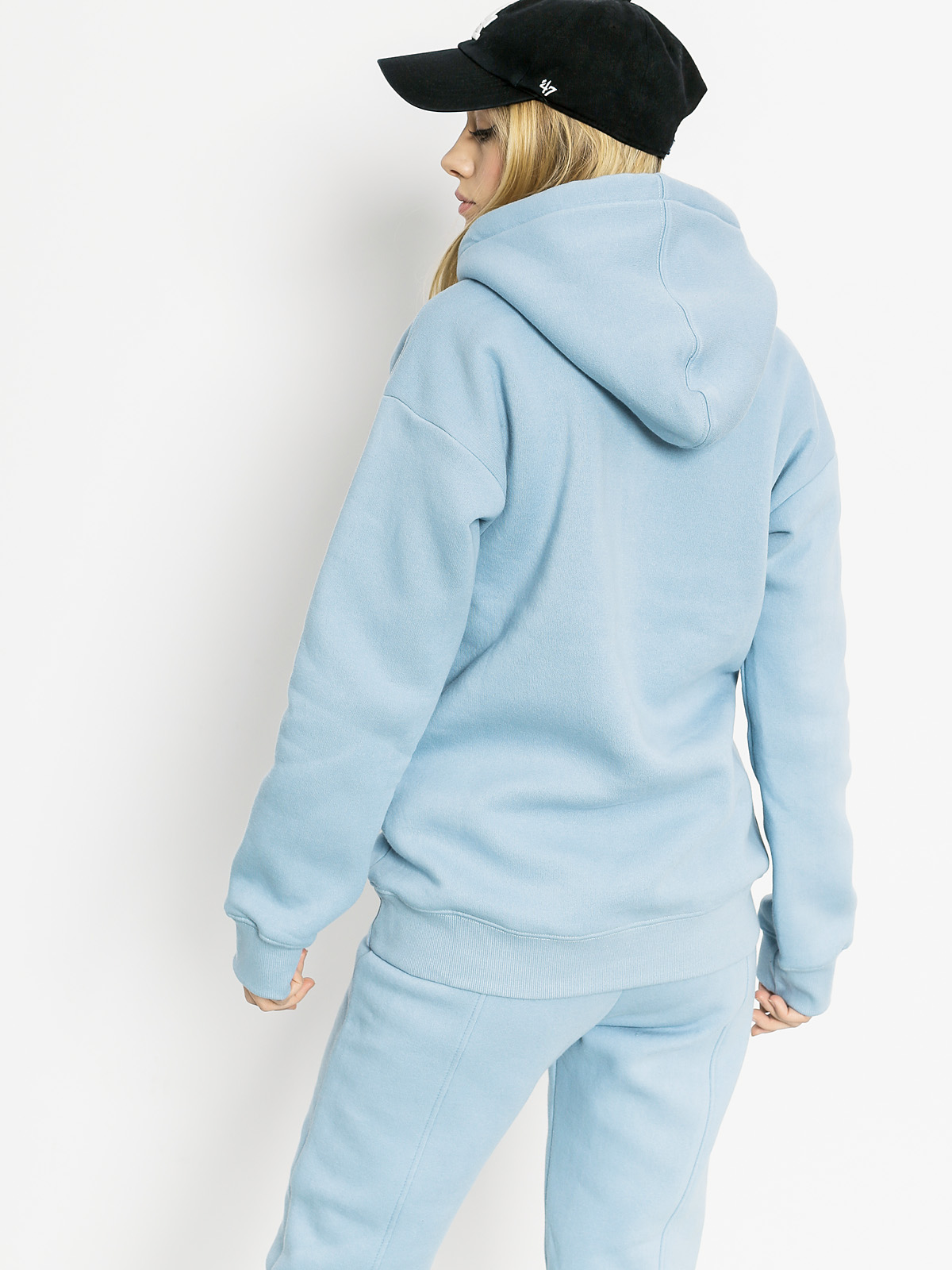 Mikina s kapucí Koka Prospekt Park HD Wmn (light blue)