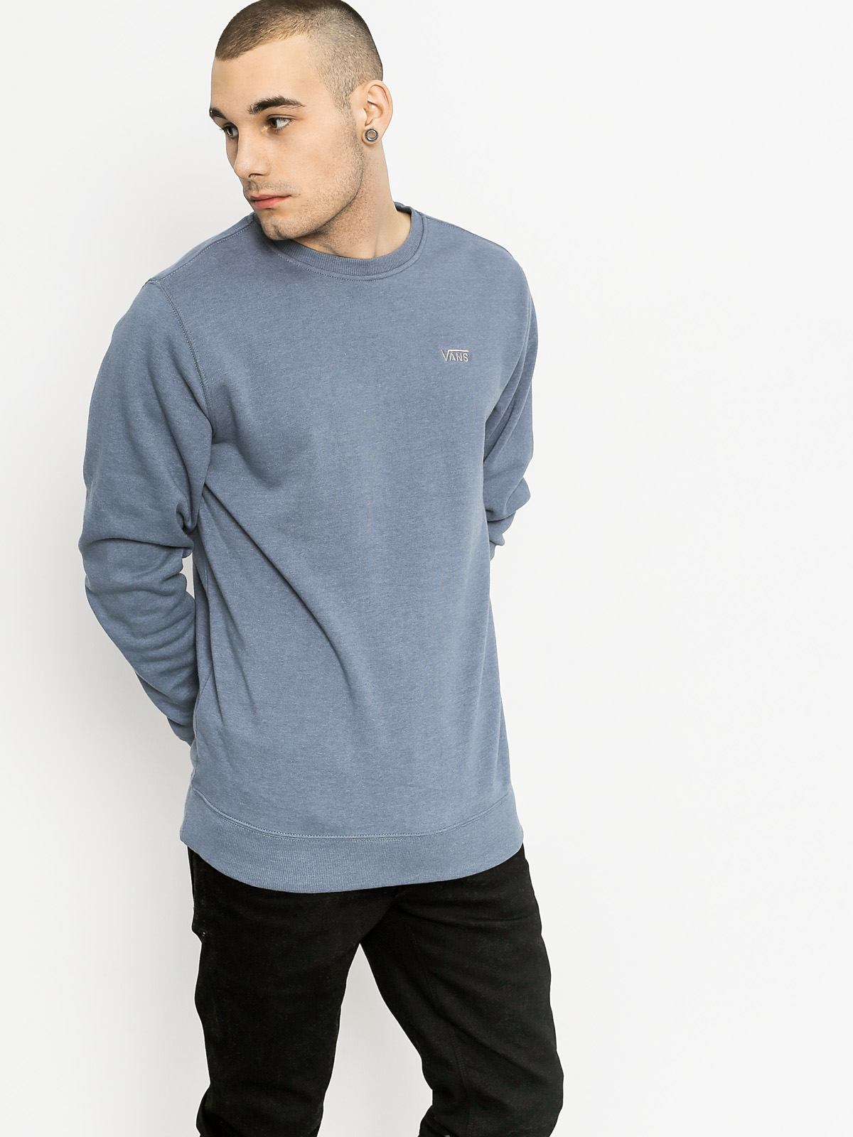 Mikina Vans Core Basics (blue mirage heather)