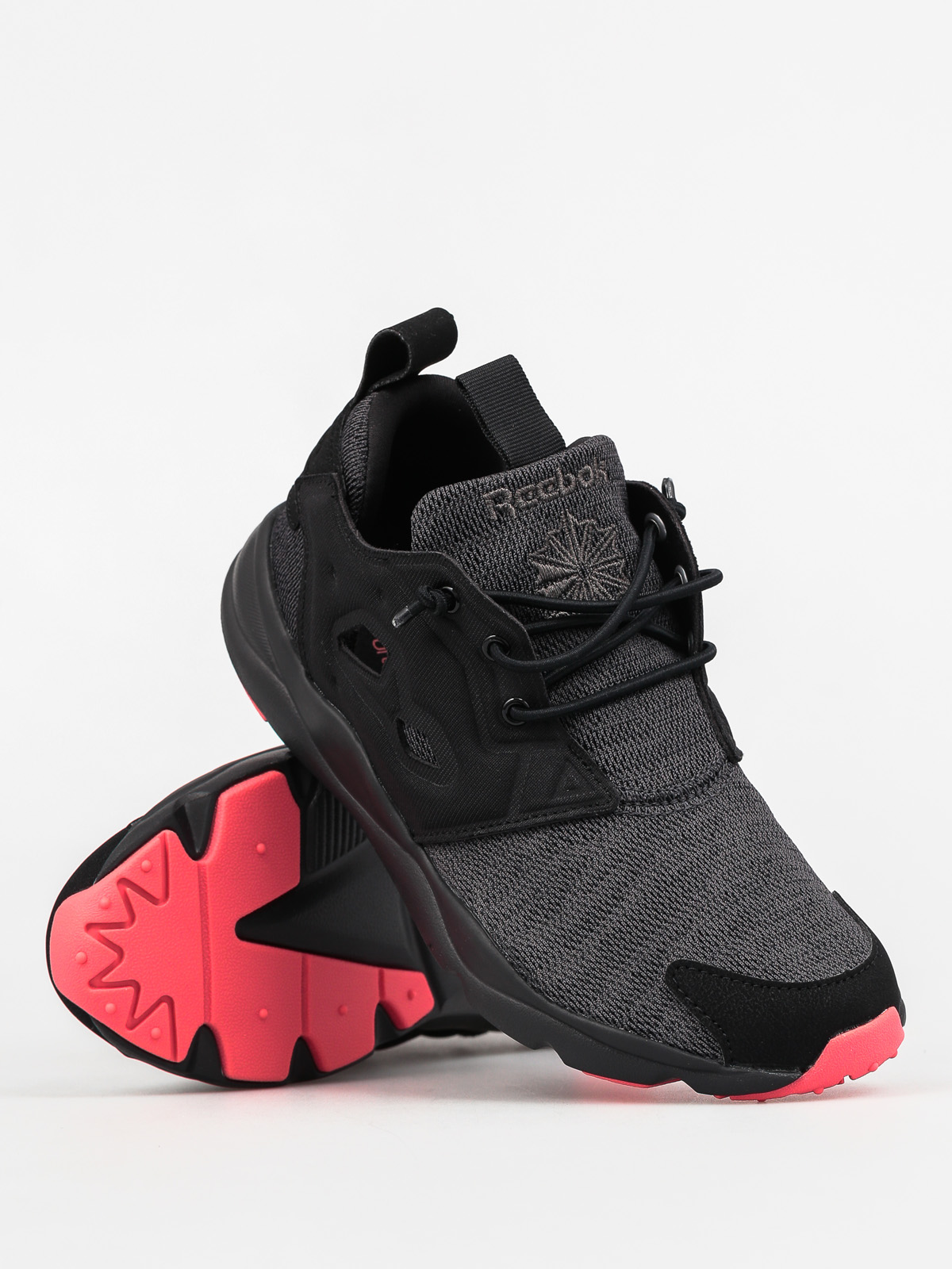 Boty Reebok Furylite Sole Wmn (black/gravel/fire coral)