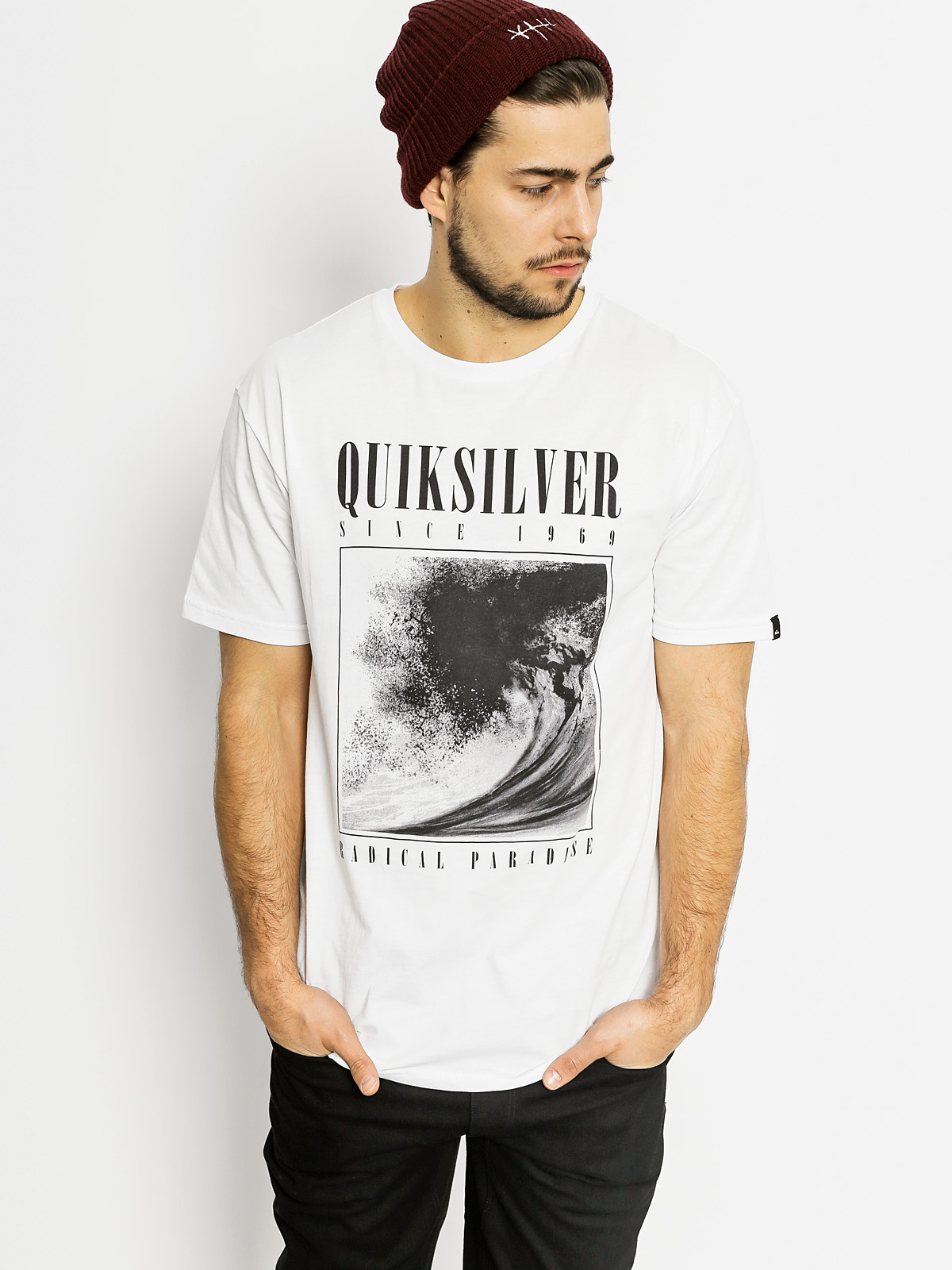 Tričko Quiksilver Both Sides (white)