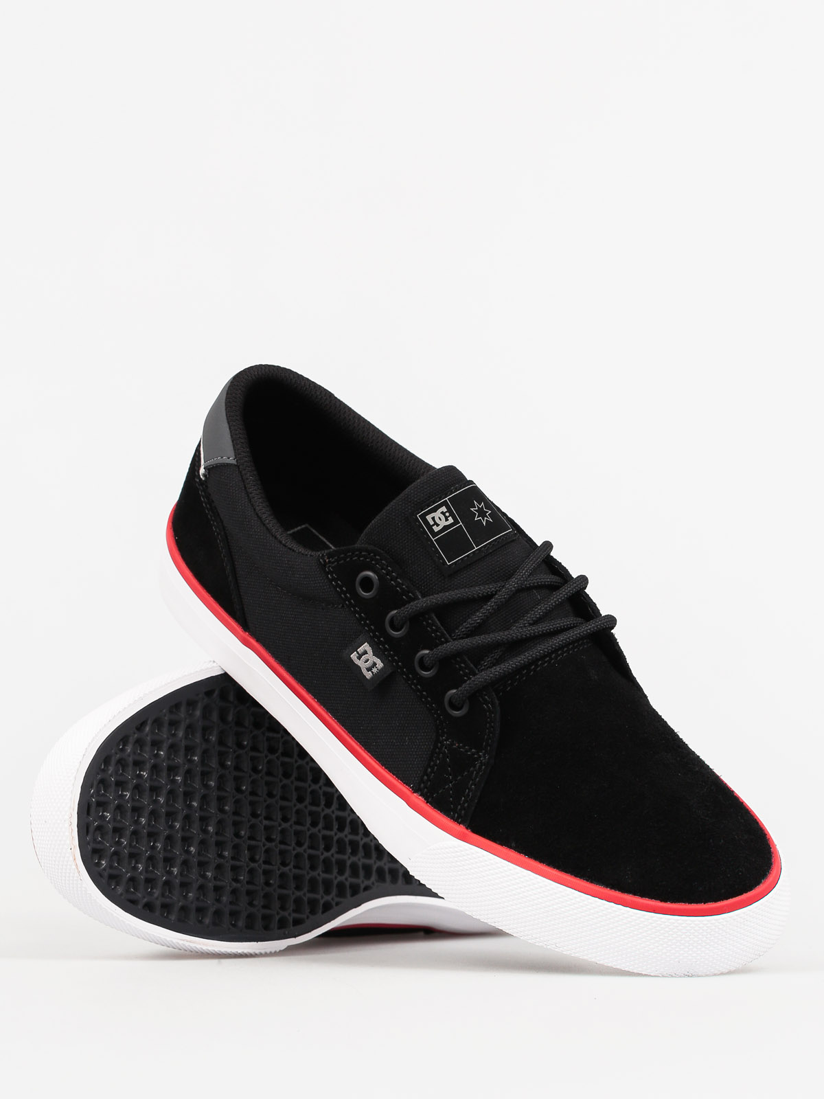 Boty DC Council S (black/white/red)