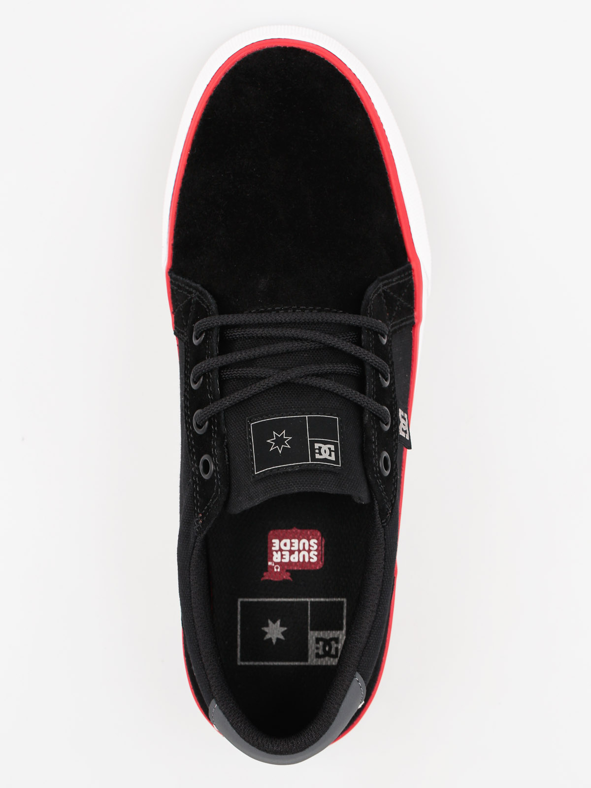 Boty DC Council S (black/white/red)