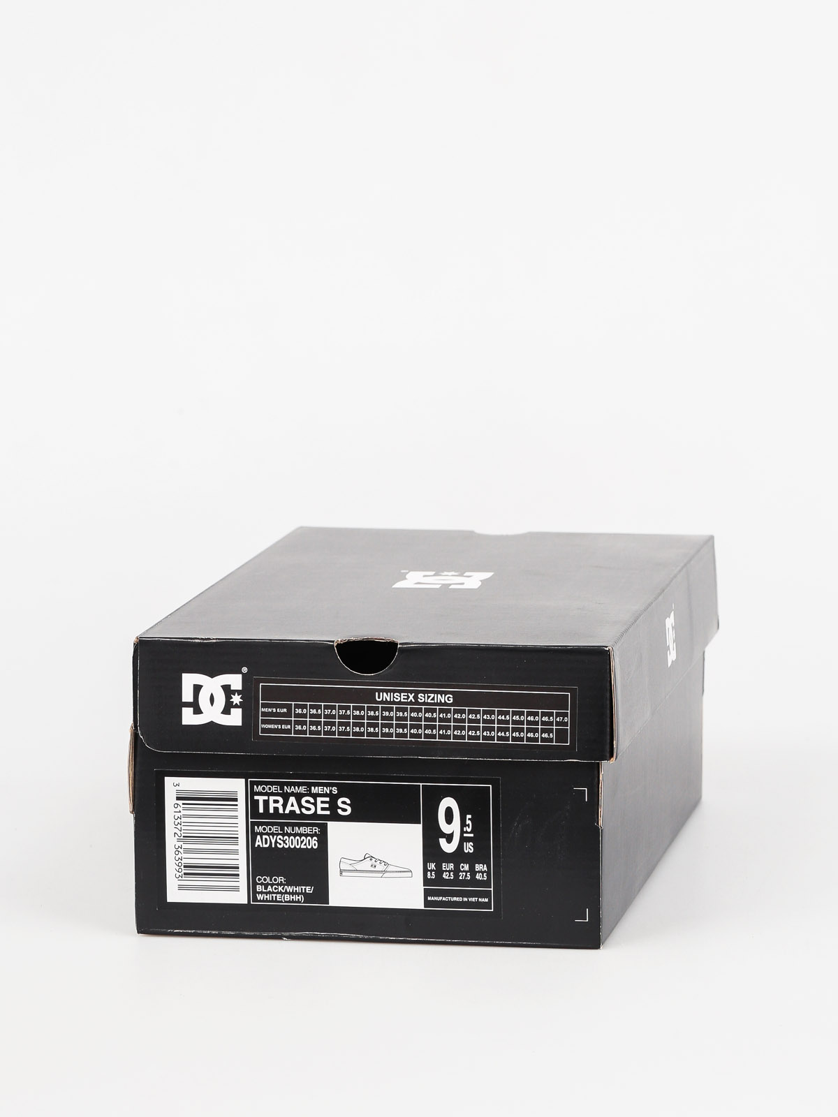 Boty DC Trase S (black/white/white)