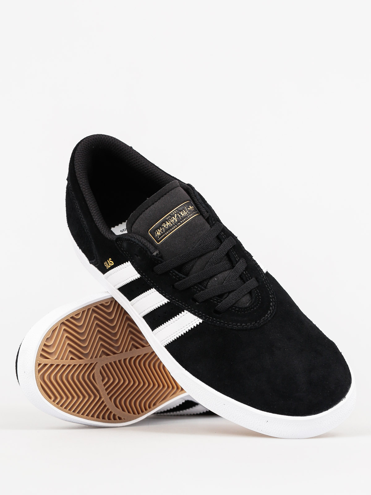 Boty adidas Silas Vulc Adv (cblack/ftwwht/ftwwht)