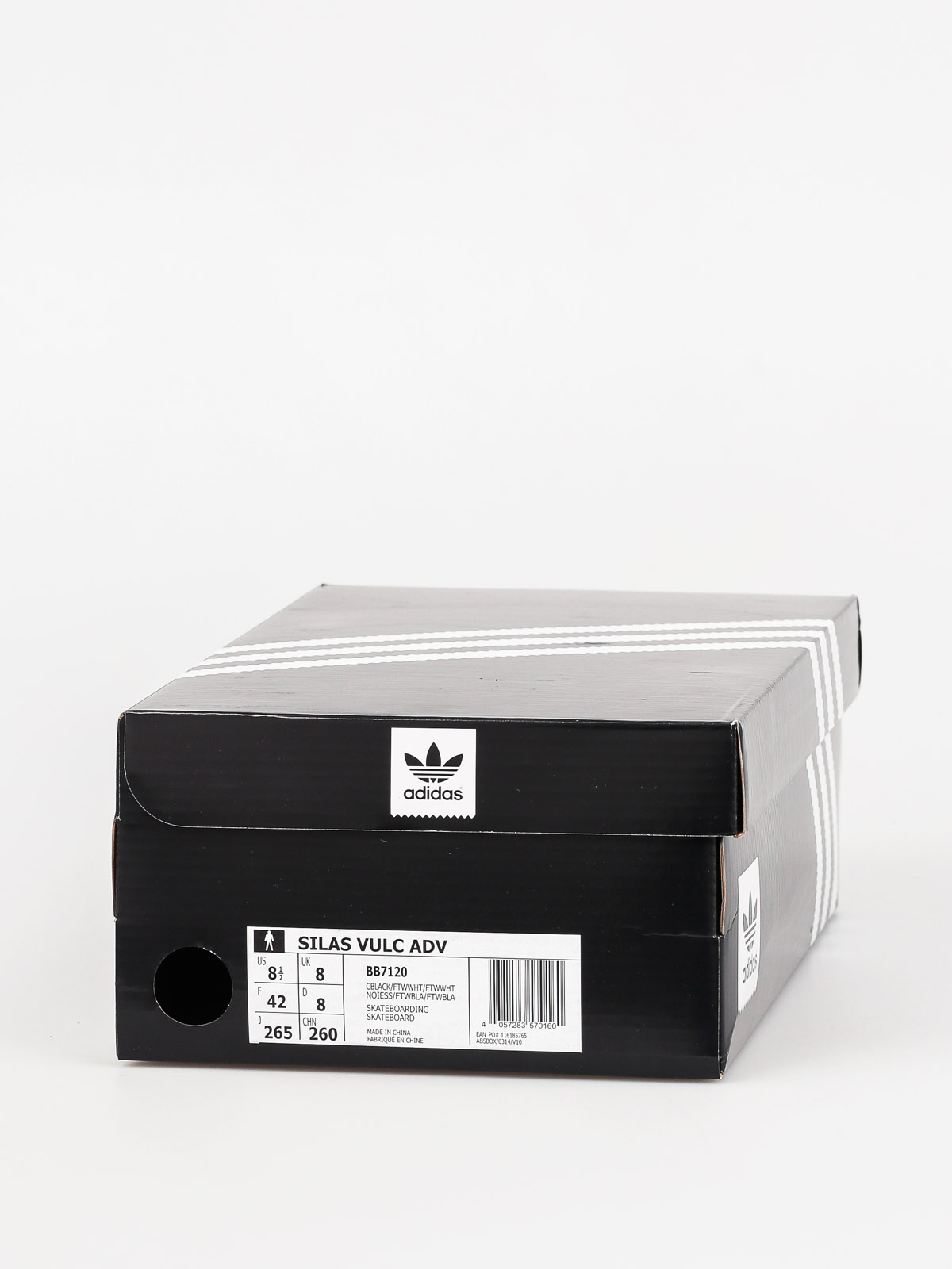 Boty adidas Silas Vulc Adv (cblack/ftwwht/ftwwht)