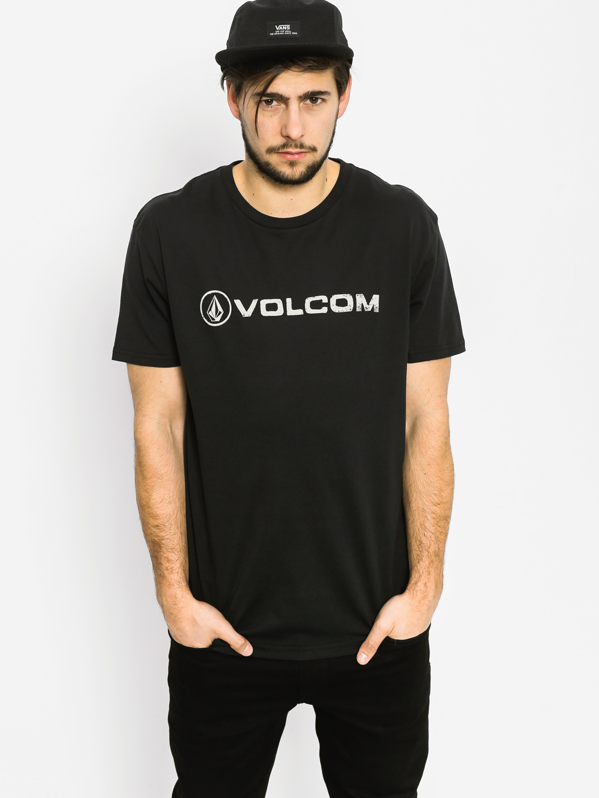 Tričko Volcom Linoeuro Bsc (blk)