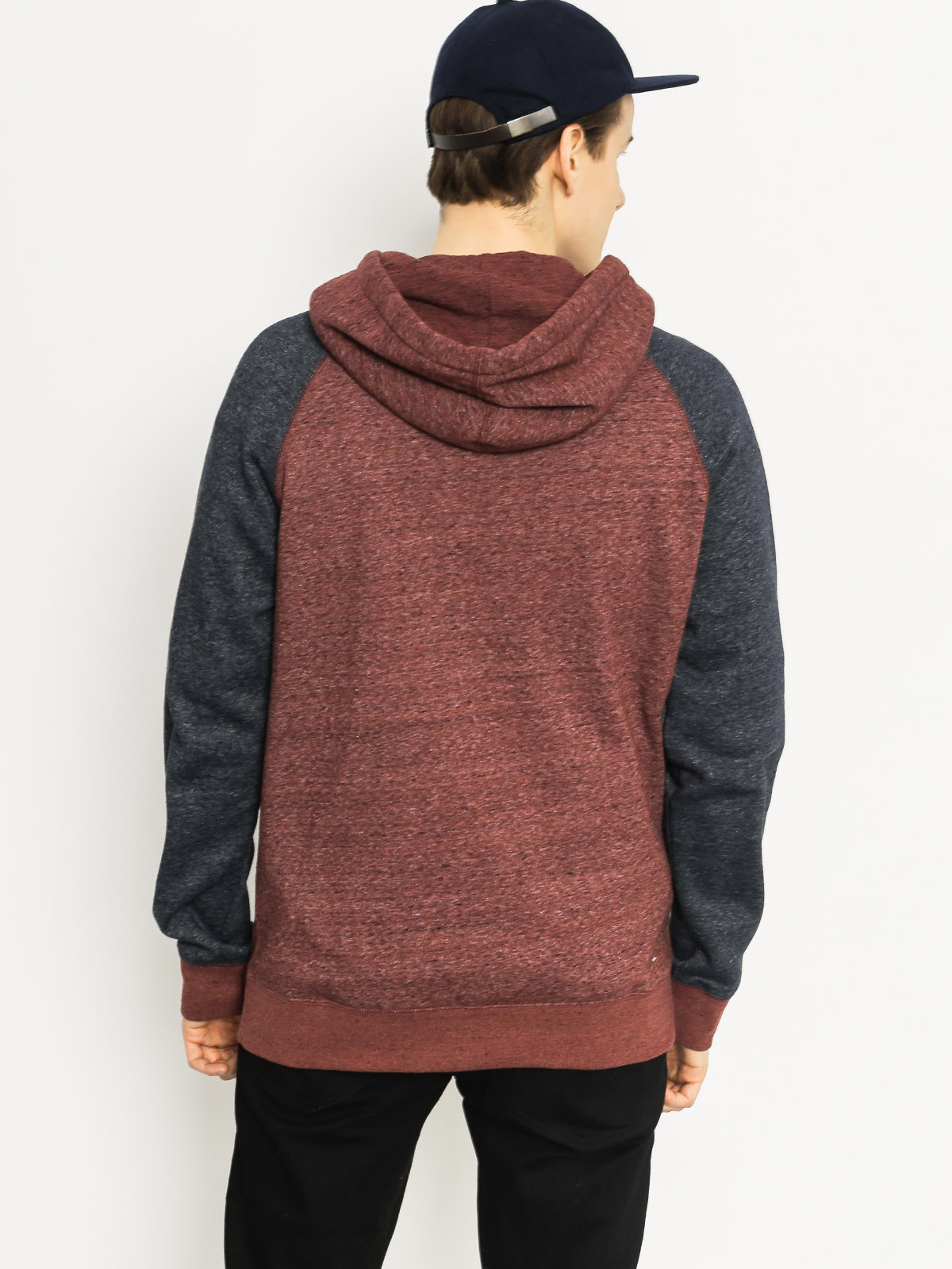 Mikina Element Meridian (oxblood red)