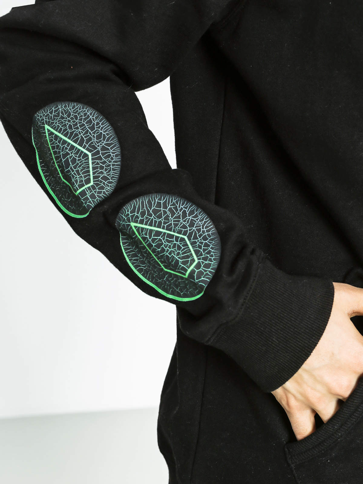 Mikina s kapucí Volcom Darwin Zip (blk)