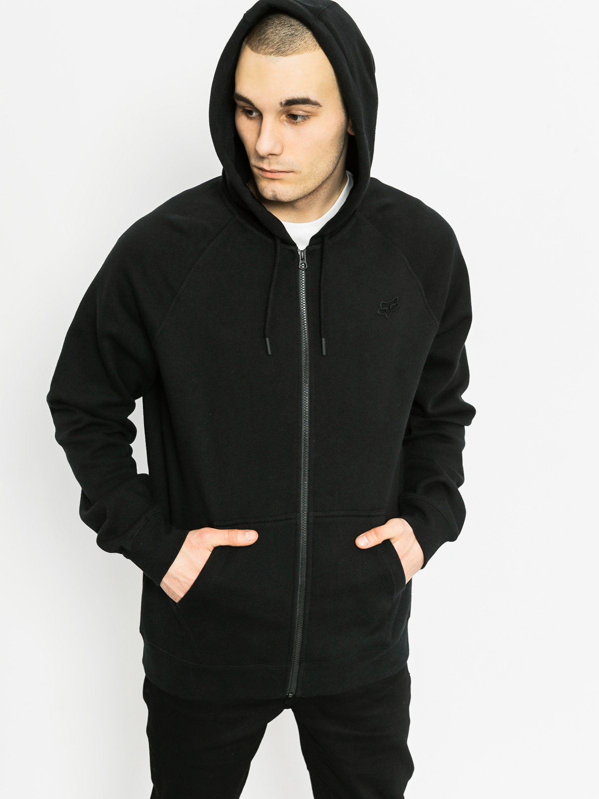 Mikina s kapucí Fox Legacy ZHD (black)