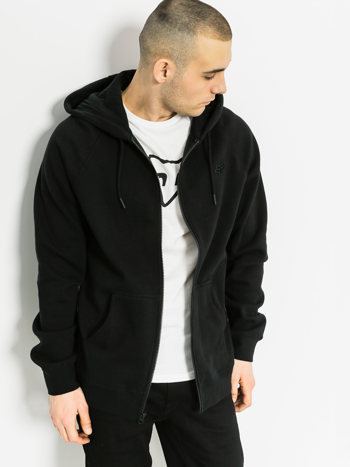 Mikina s kapucí Fox Legacy ZHD (black)