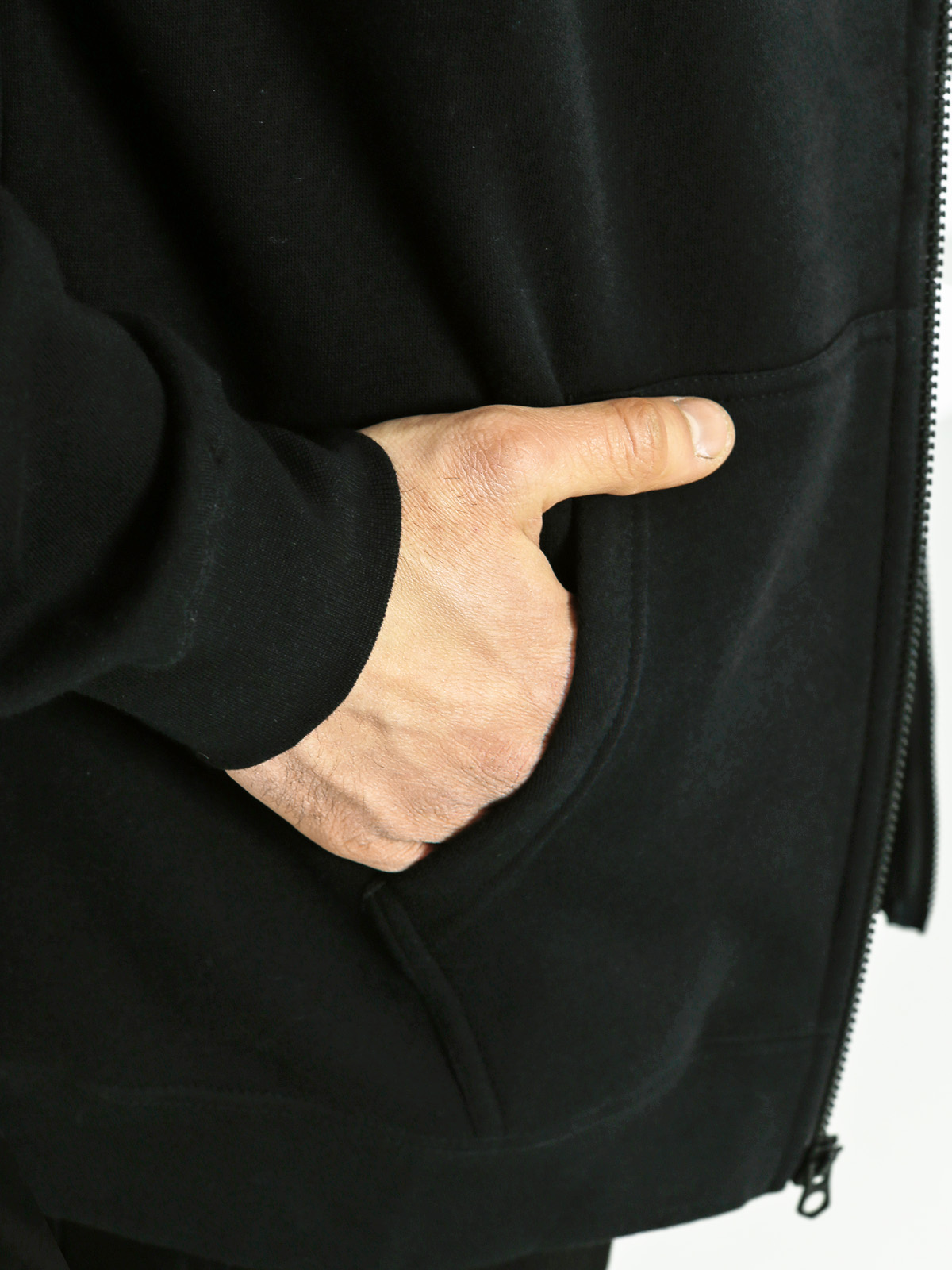 Mikina s kapucí Fox Legacy ZHD (black)