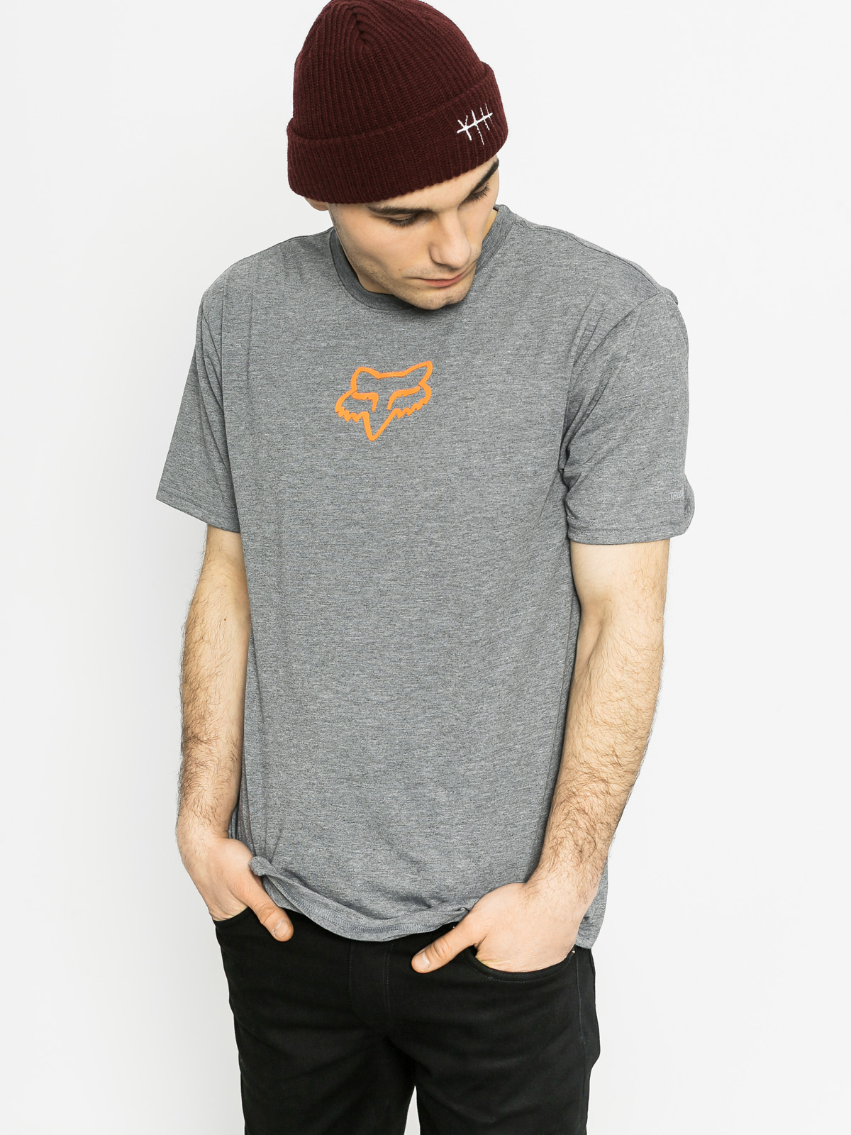 Tričko Fox Tournament (heather graphite)