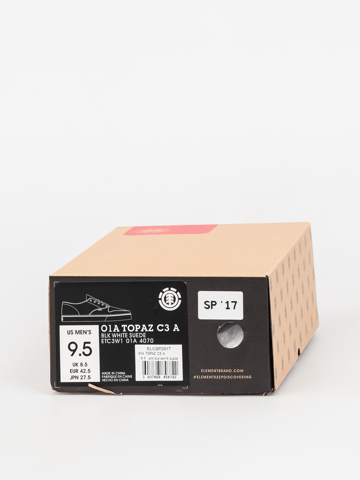 Boty Element Topaz C3 (black/white suede)