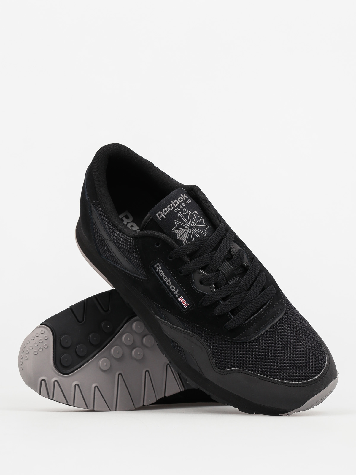 Boty Reebok Cl Nylon Tech Mix (black/medium grey)